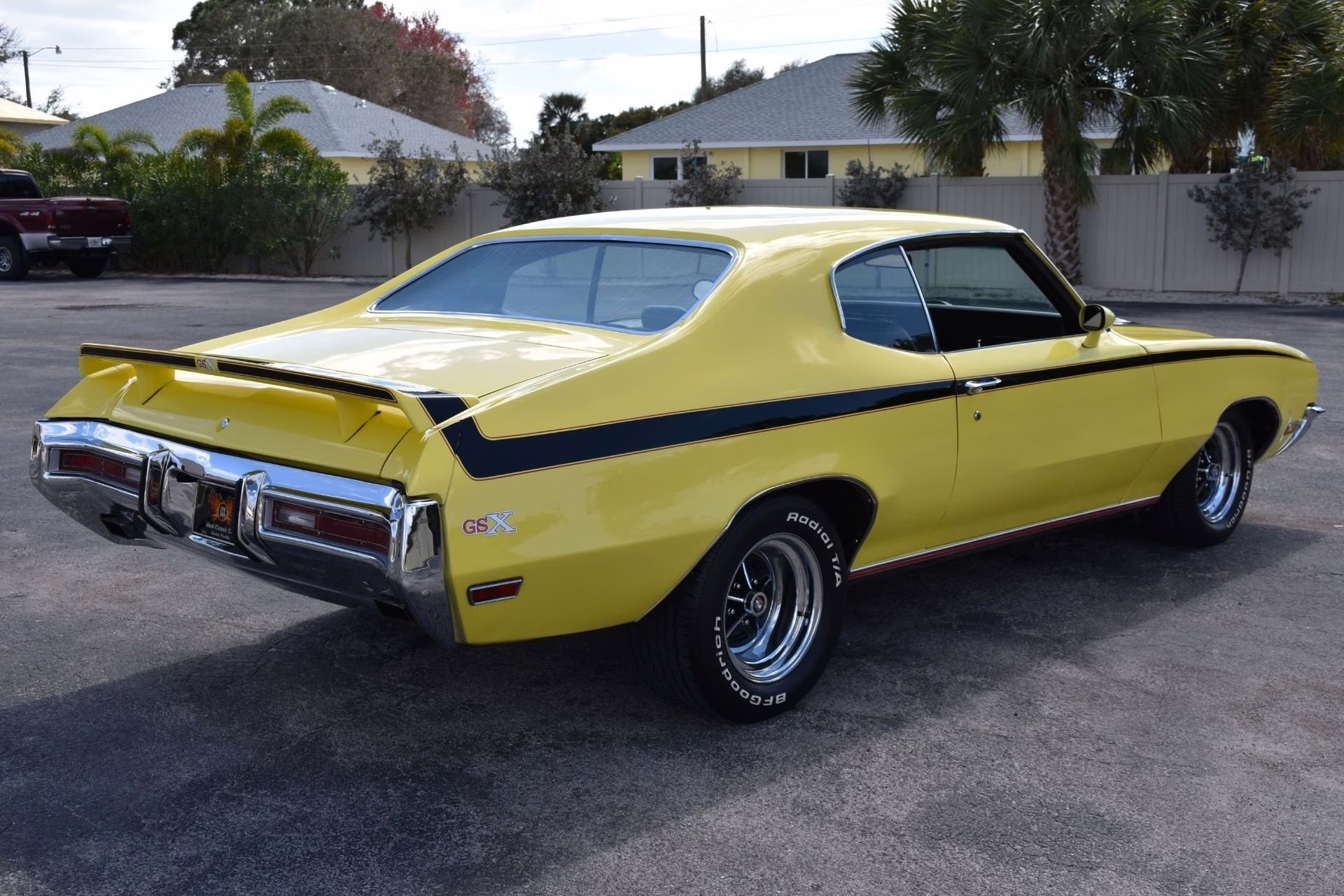1972 Yellow Buick Grand Sport Coupe