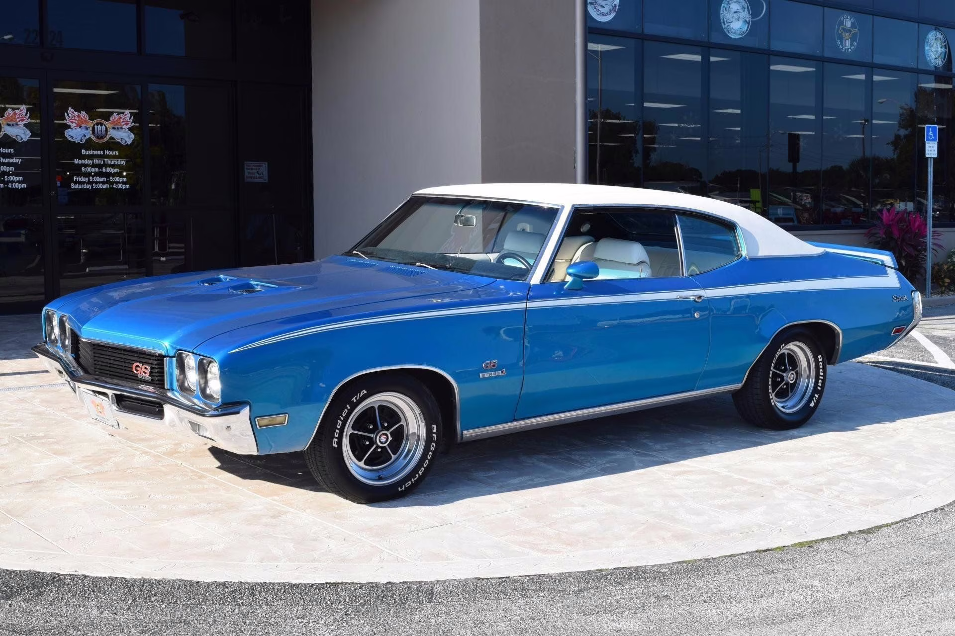 1972 Blue Buick Gran Sport