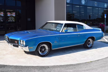 1972 Blue Buick Gran Sport