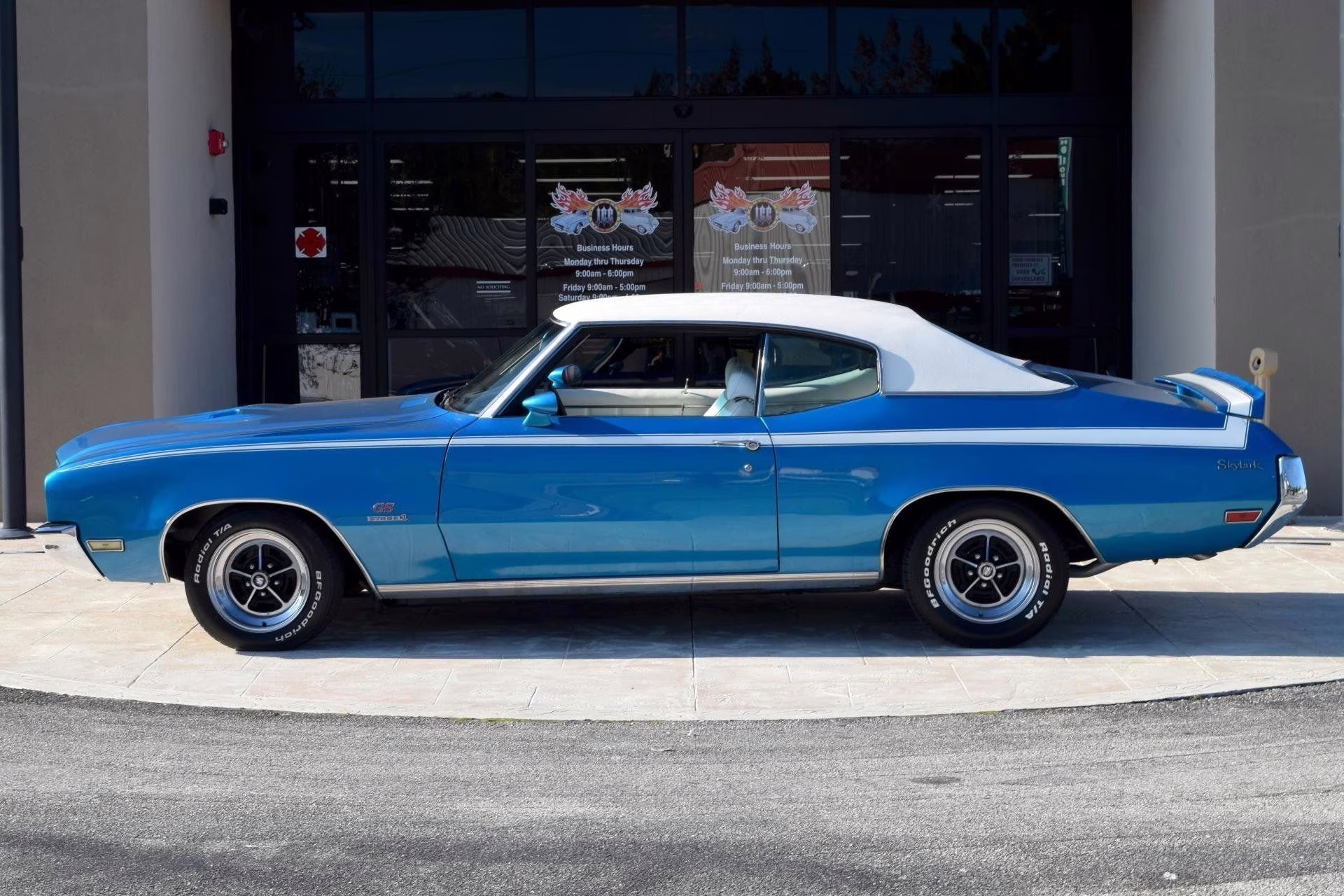 1972 Blue Buick Gran Sport
