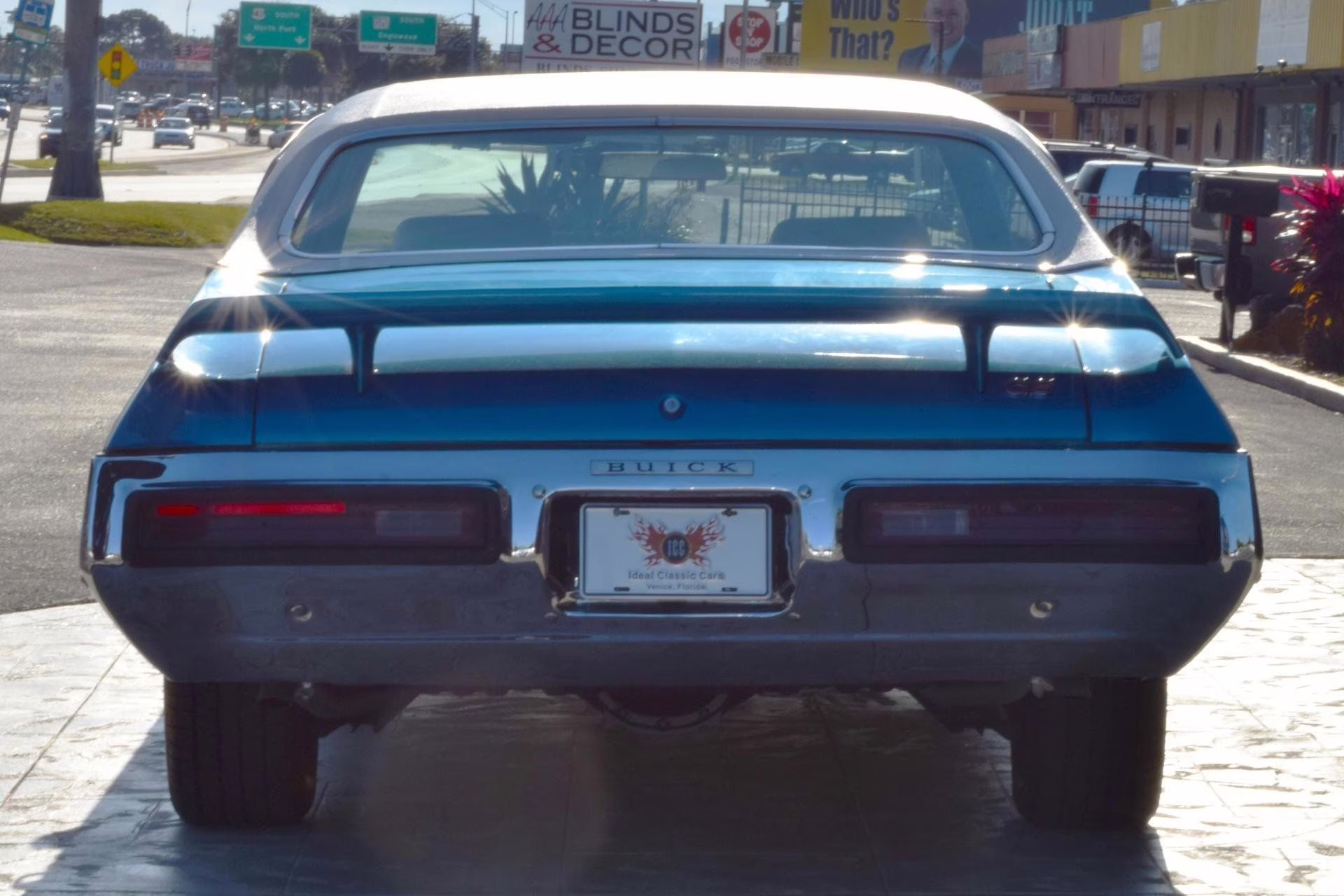 1972 Blue Buick Gran Sport