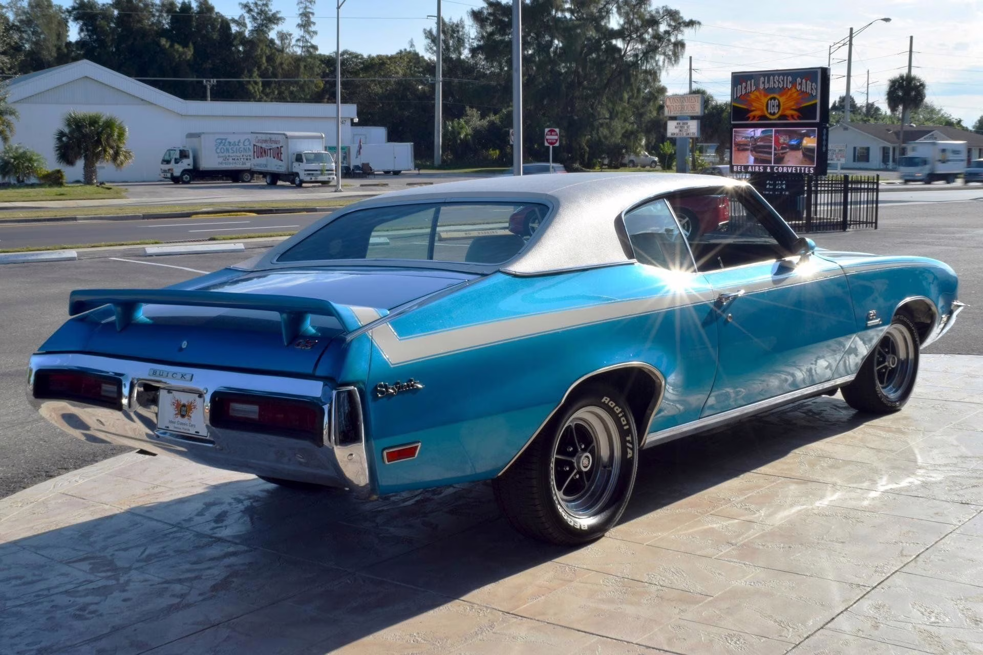 1972 Blue Buick Gran Sport