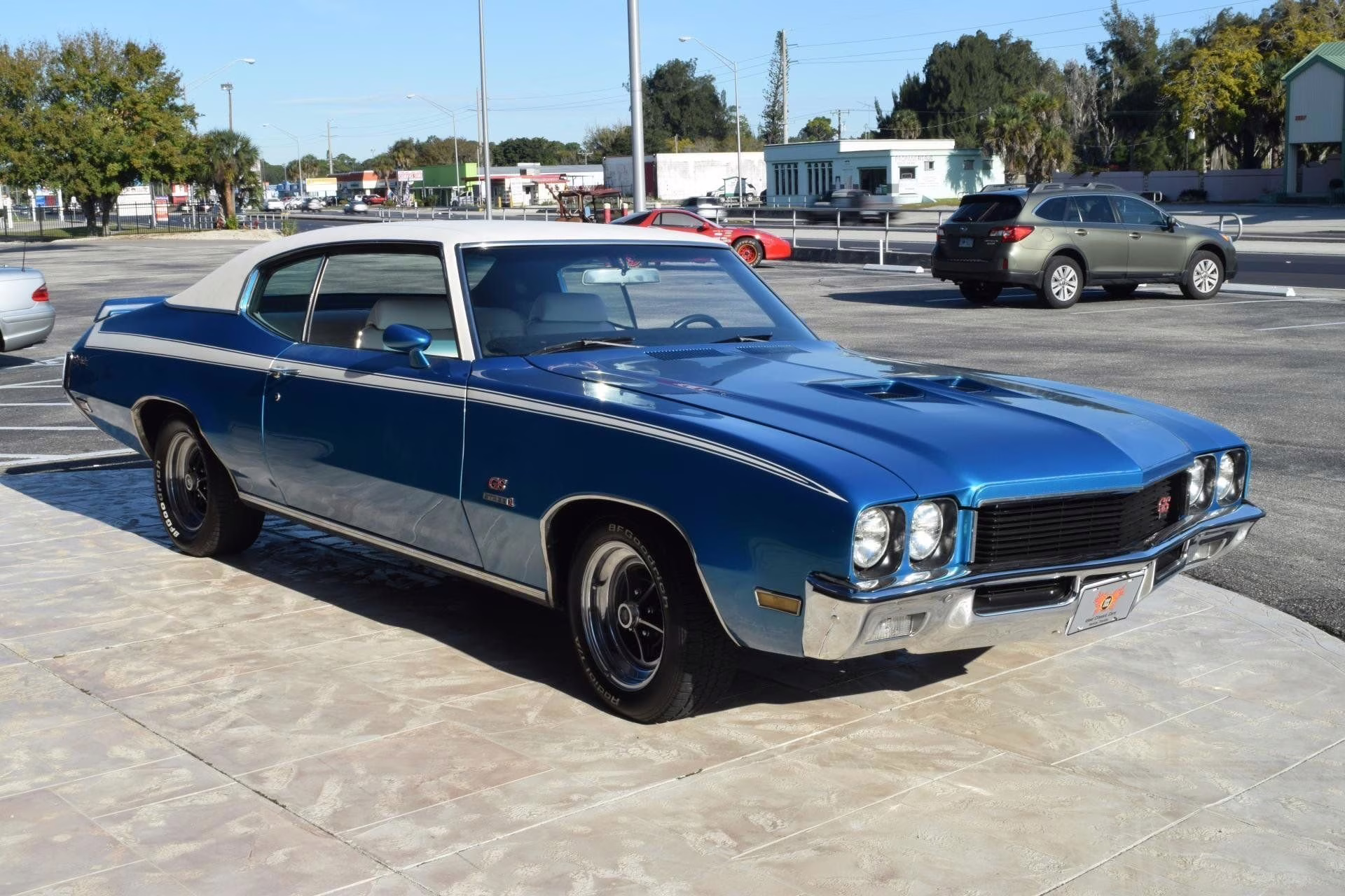 1972 Blue Buick Gran Sport