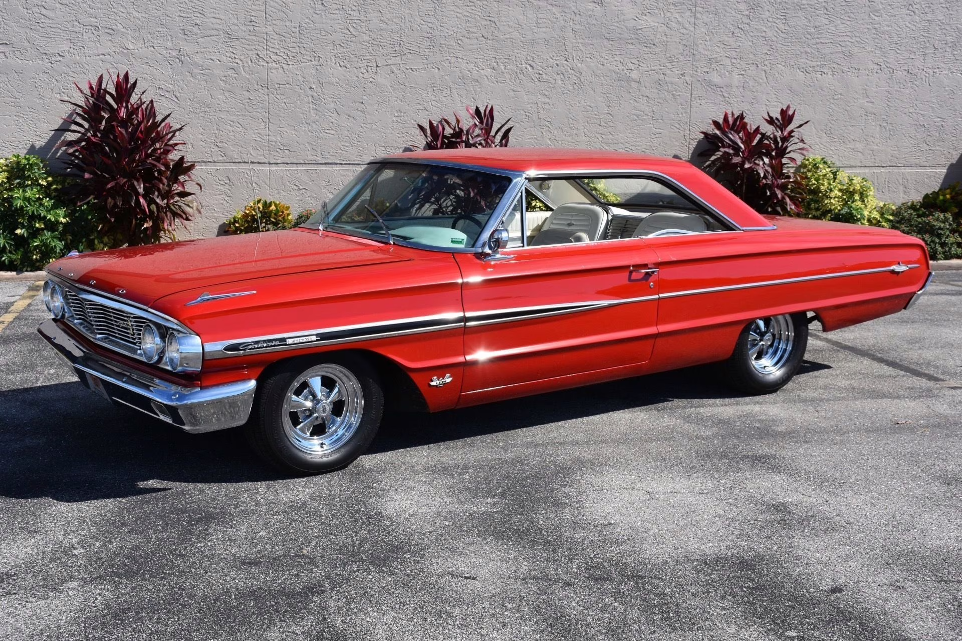 1964 Red Ford Galaxie Coupe