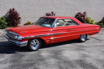 1964 Red Ford Galaxie Coupe