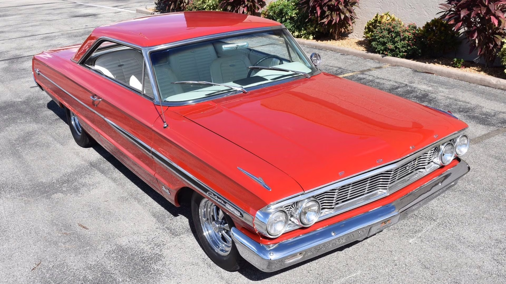 1964 Red Ford Galaxie Coupe