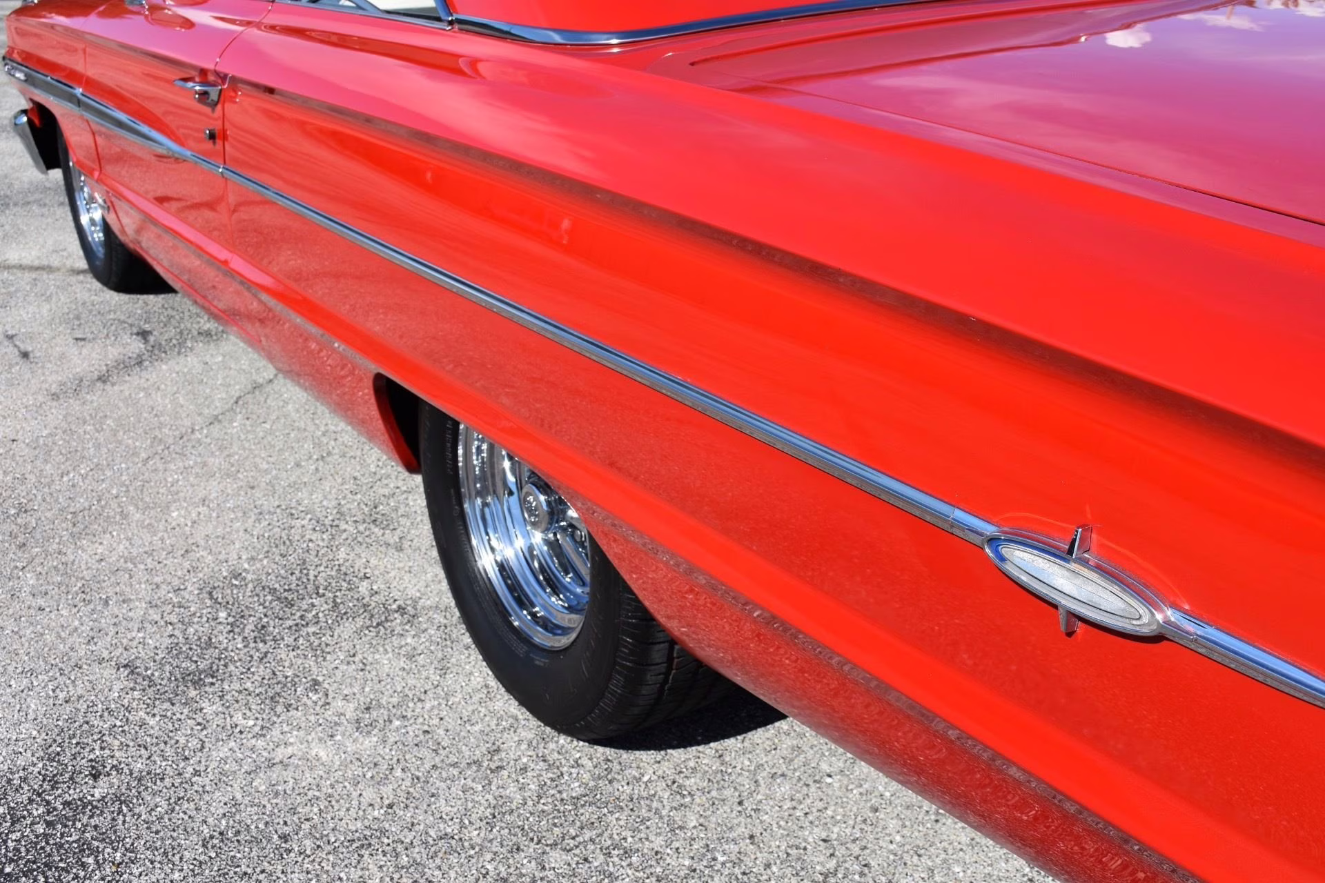 1964 Red Ford Galaxie Coupe