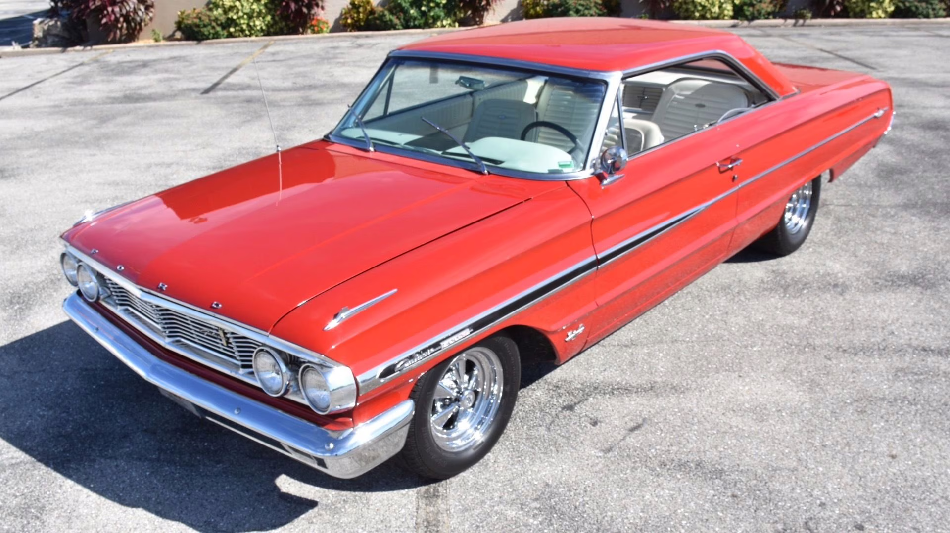 1964 Red Ford Galaxie Coupe
