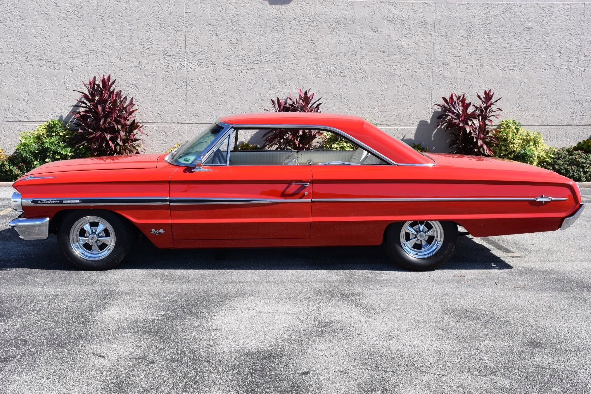 1964 Red Ford Galaxie Coupe