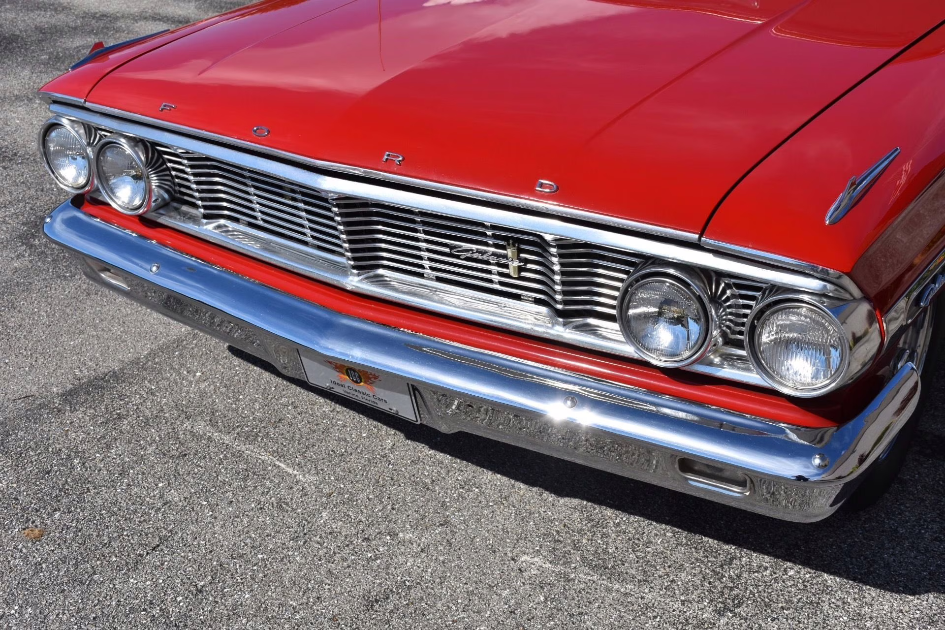 1964 Red Ford Galaxie Coupe