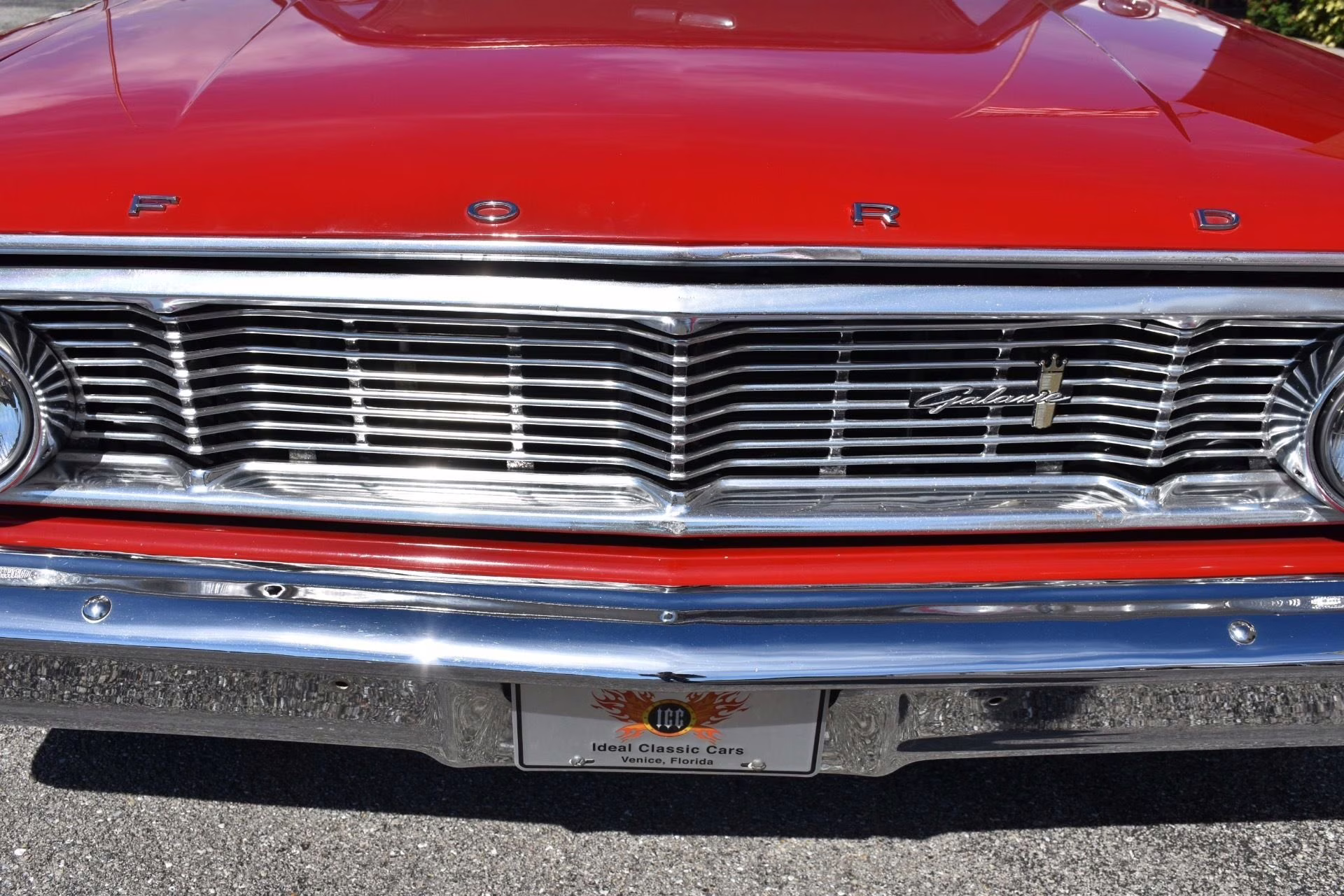 1964 Red Ford Galaxie Coupe
