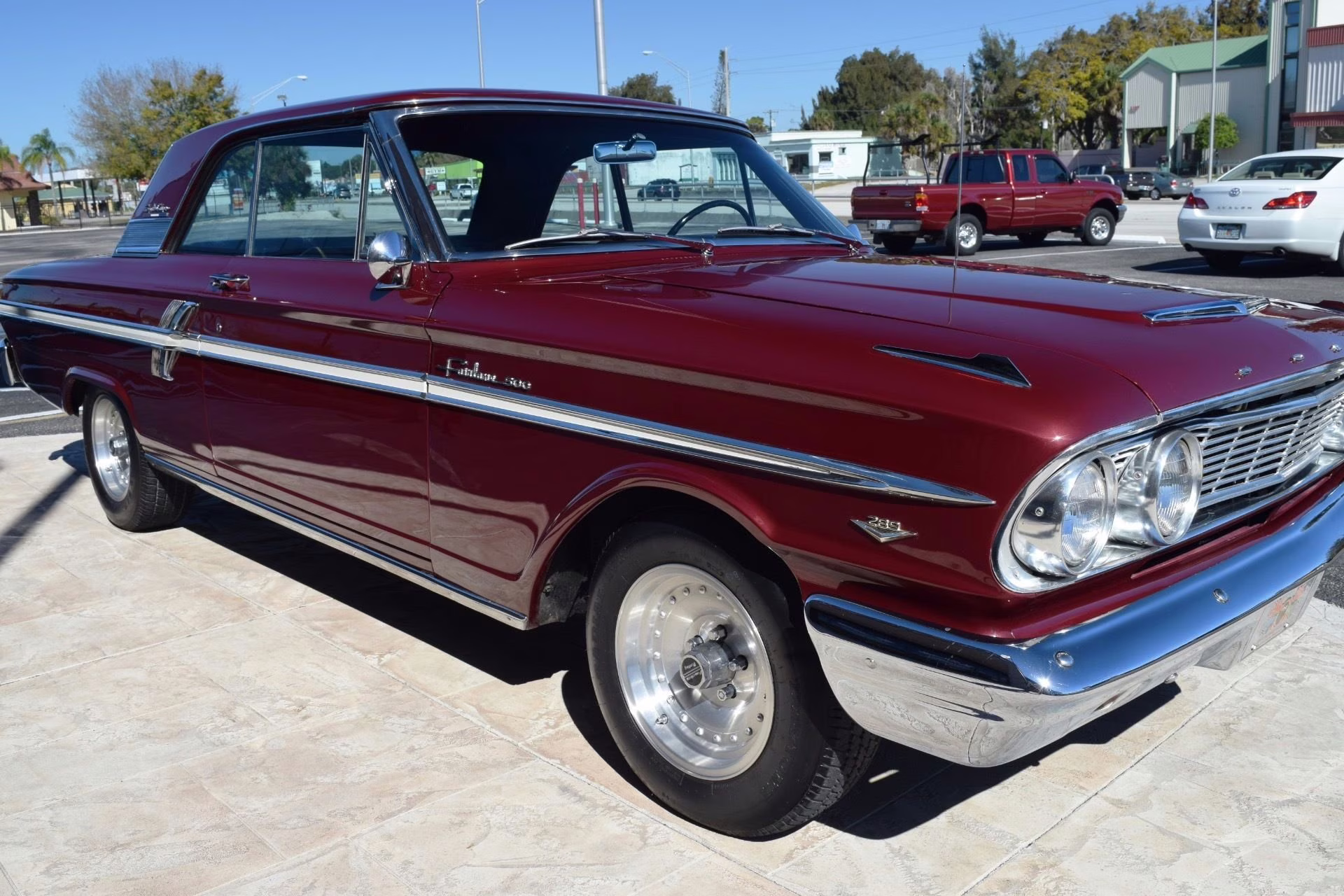 1964 Burgundy Ford Fairlane