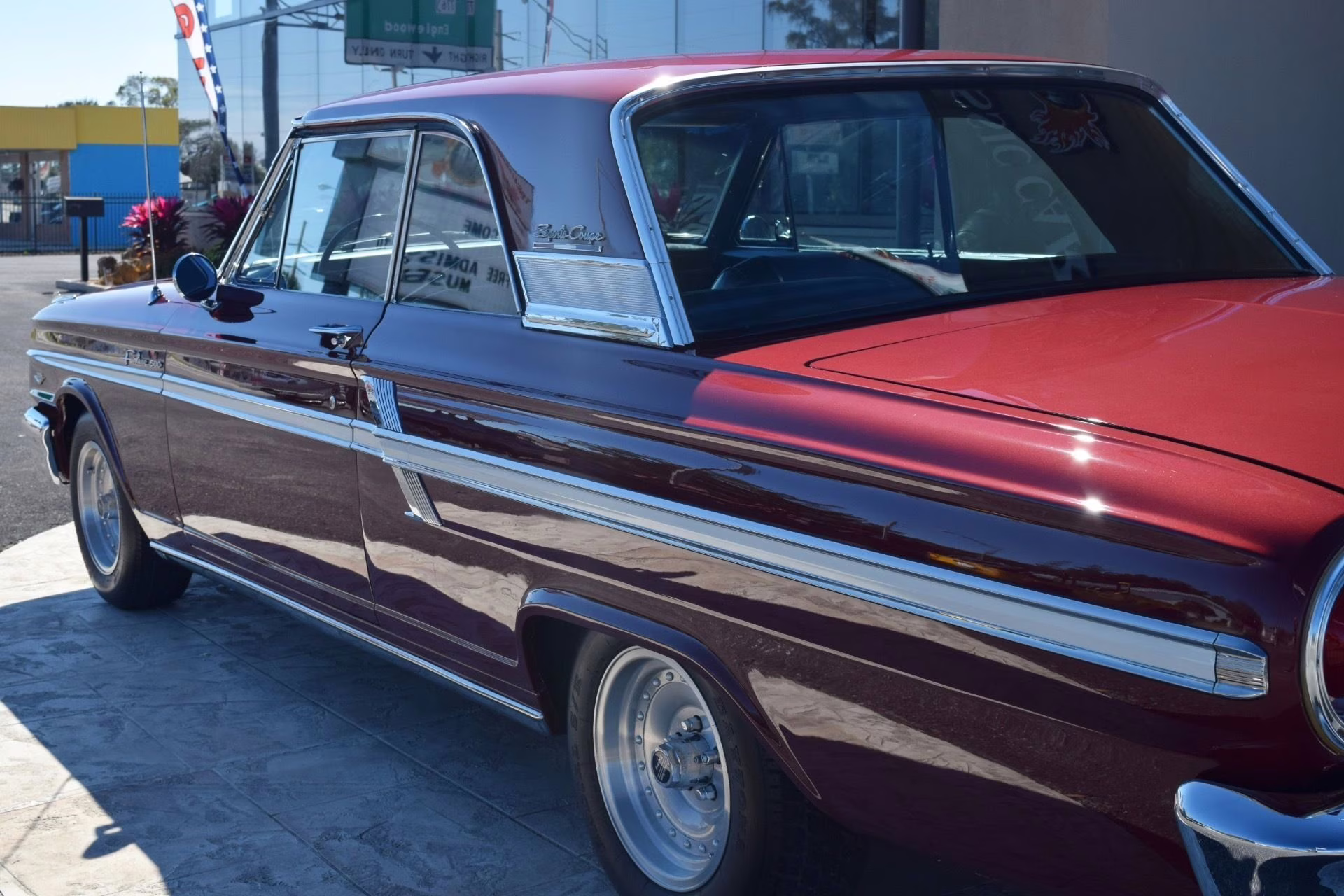 1964 Burgundy Ford Fairlane