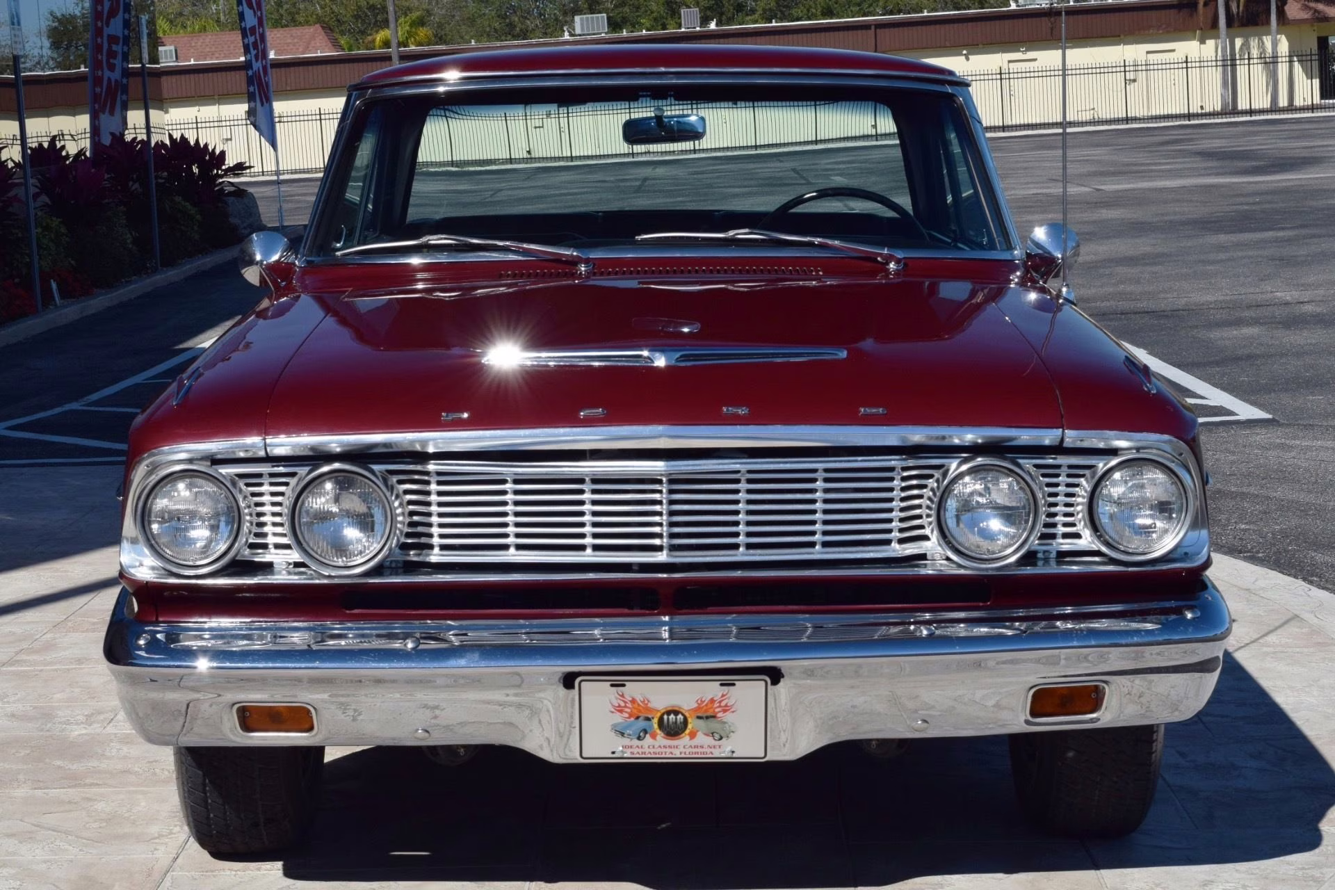 1964 Burgundy Ford Fairlane