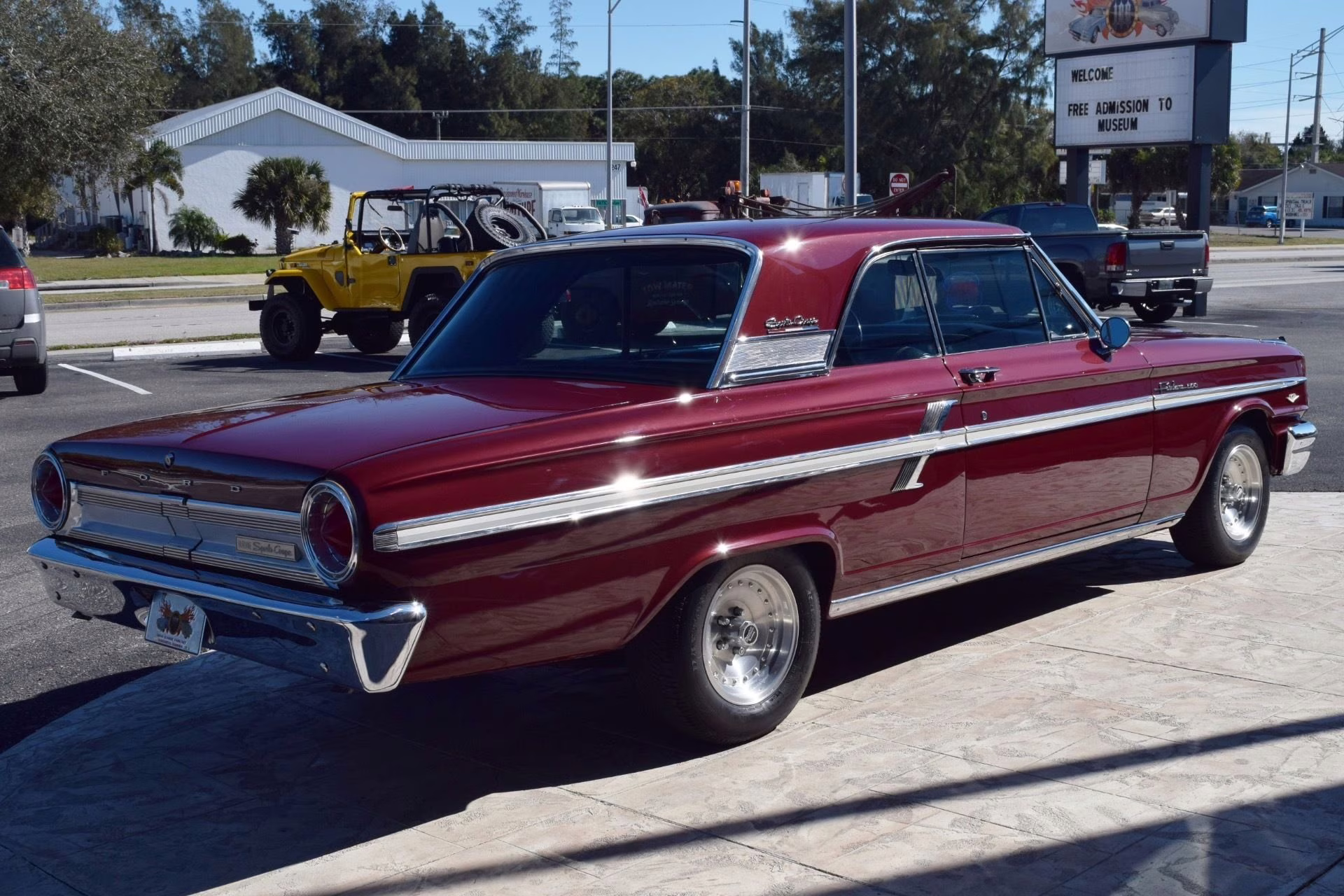 1964 Burgundy Ford Fairlane