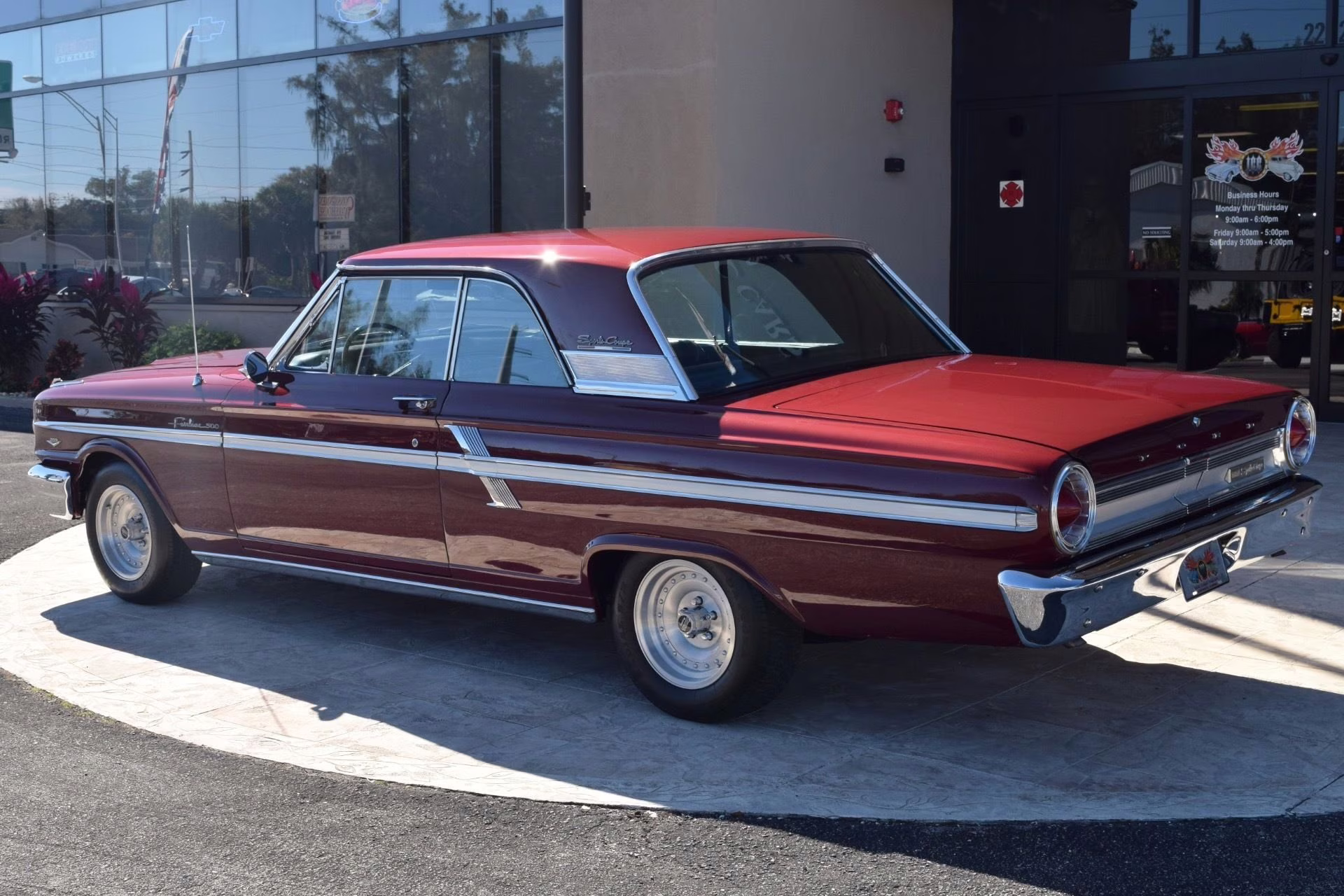 1964 Burgundy Ford Fairlane