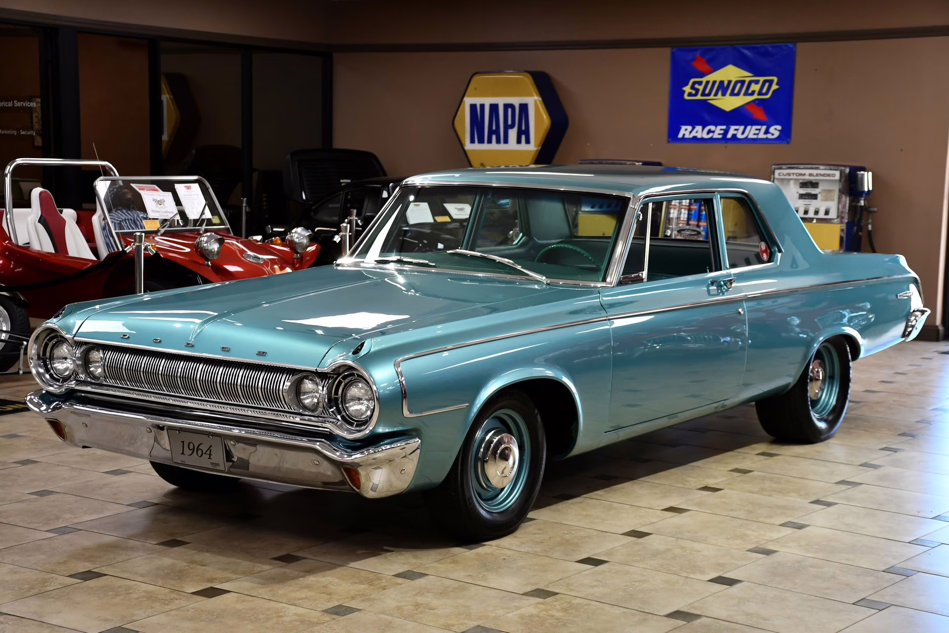 1964 Medium Turquoise Dodge 330