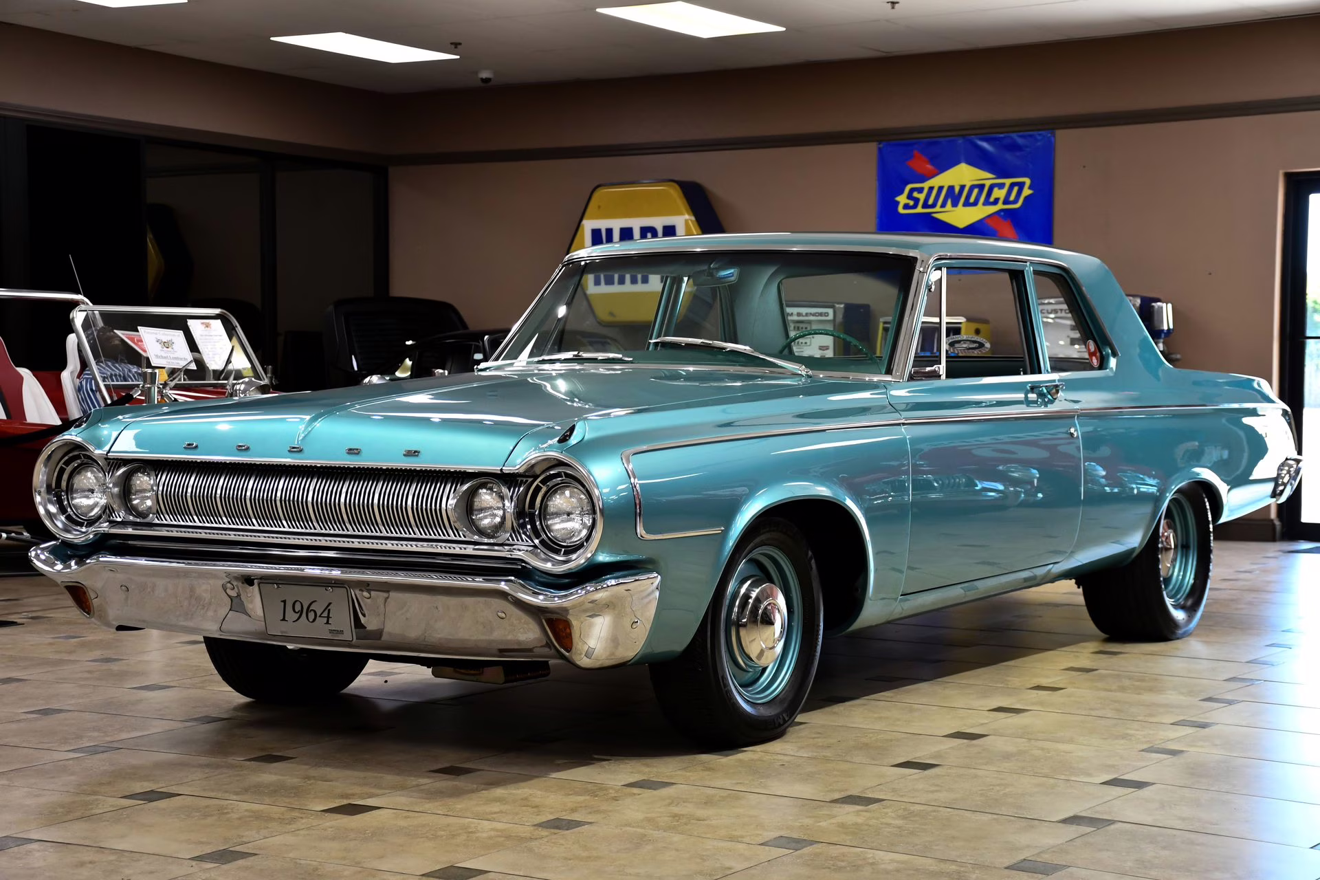 1964 Medium Turquoise Dodge 330