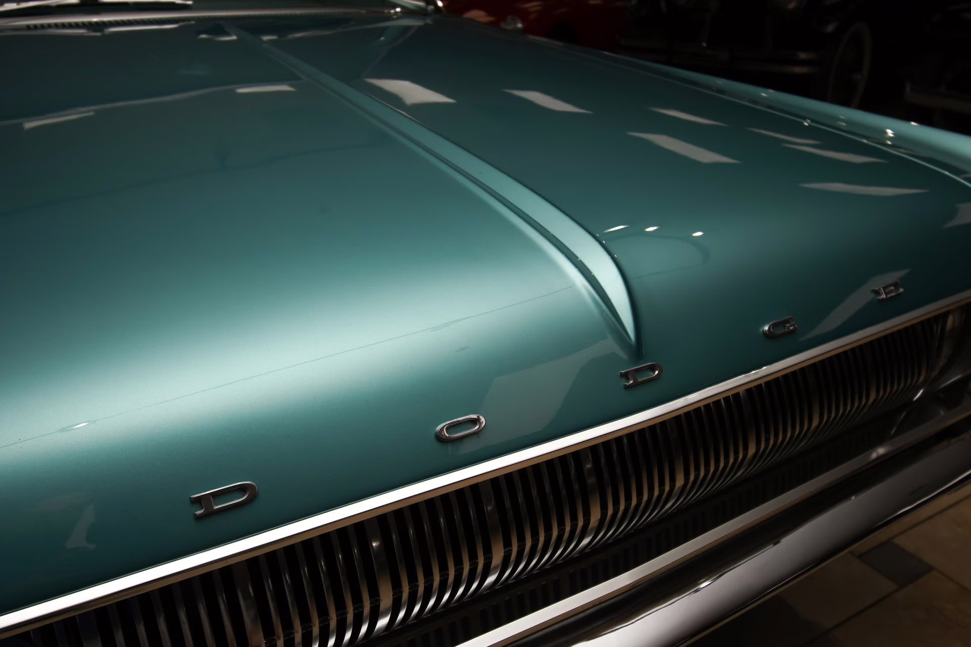 1964 Medium Turquoise Dodge 330