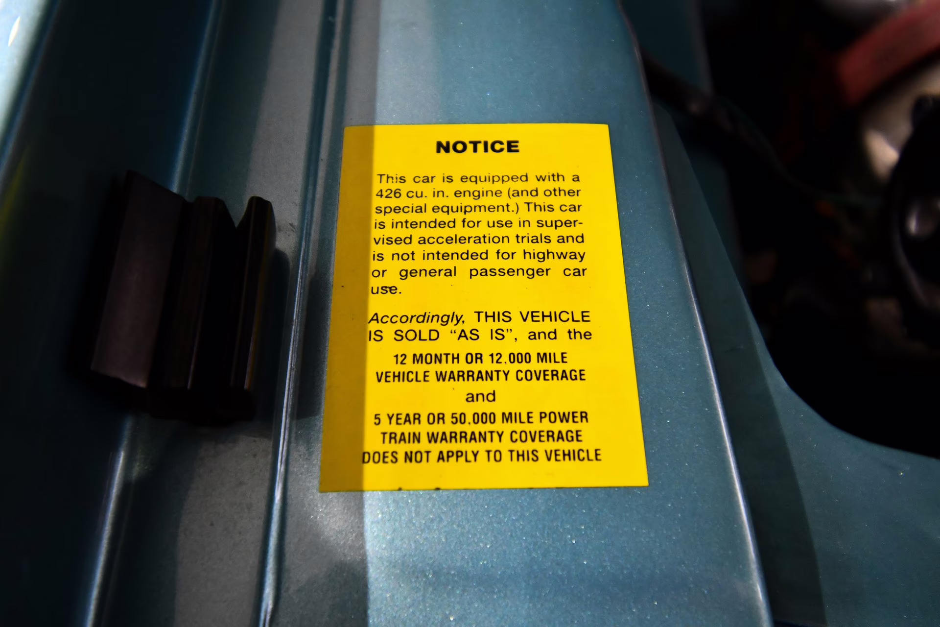 1964 Medium Turquoise Dodge 330