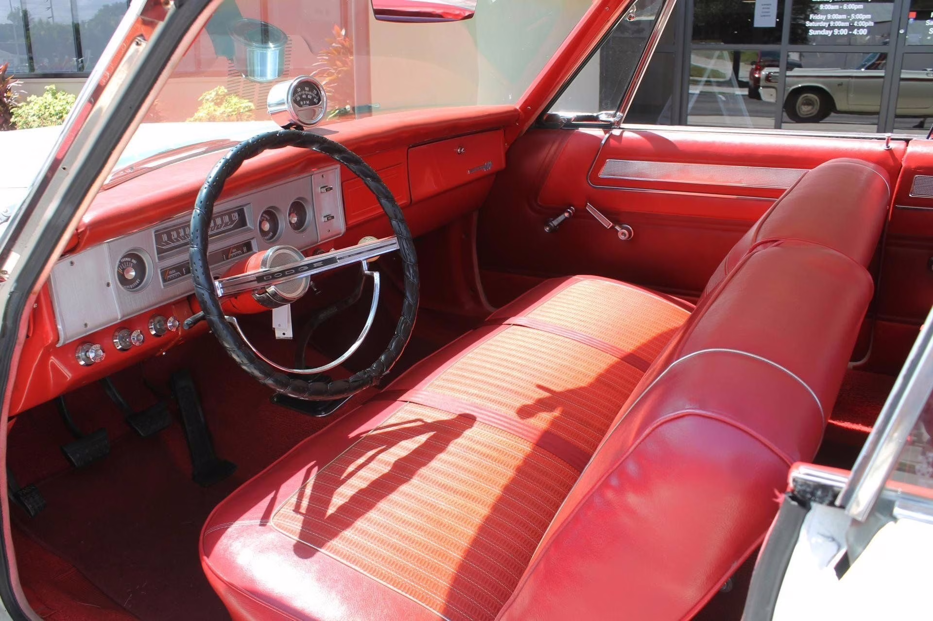 1964 White Dodge 440