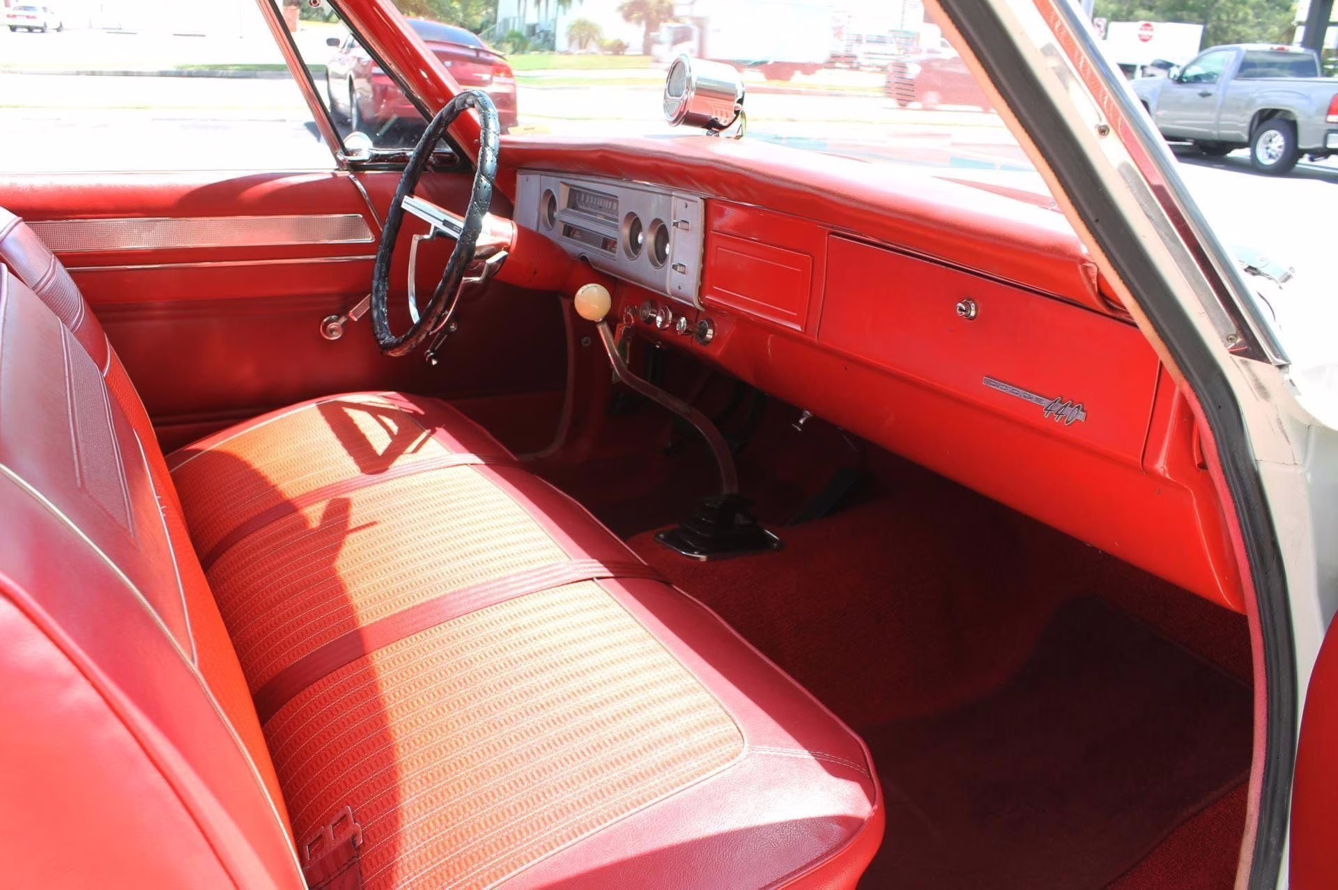 1964 White Dodge 440