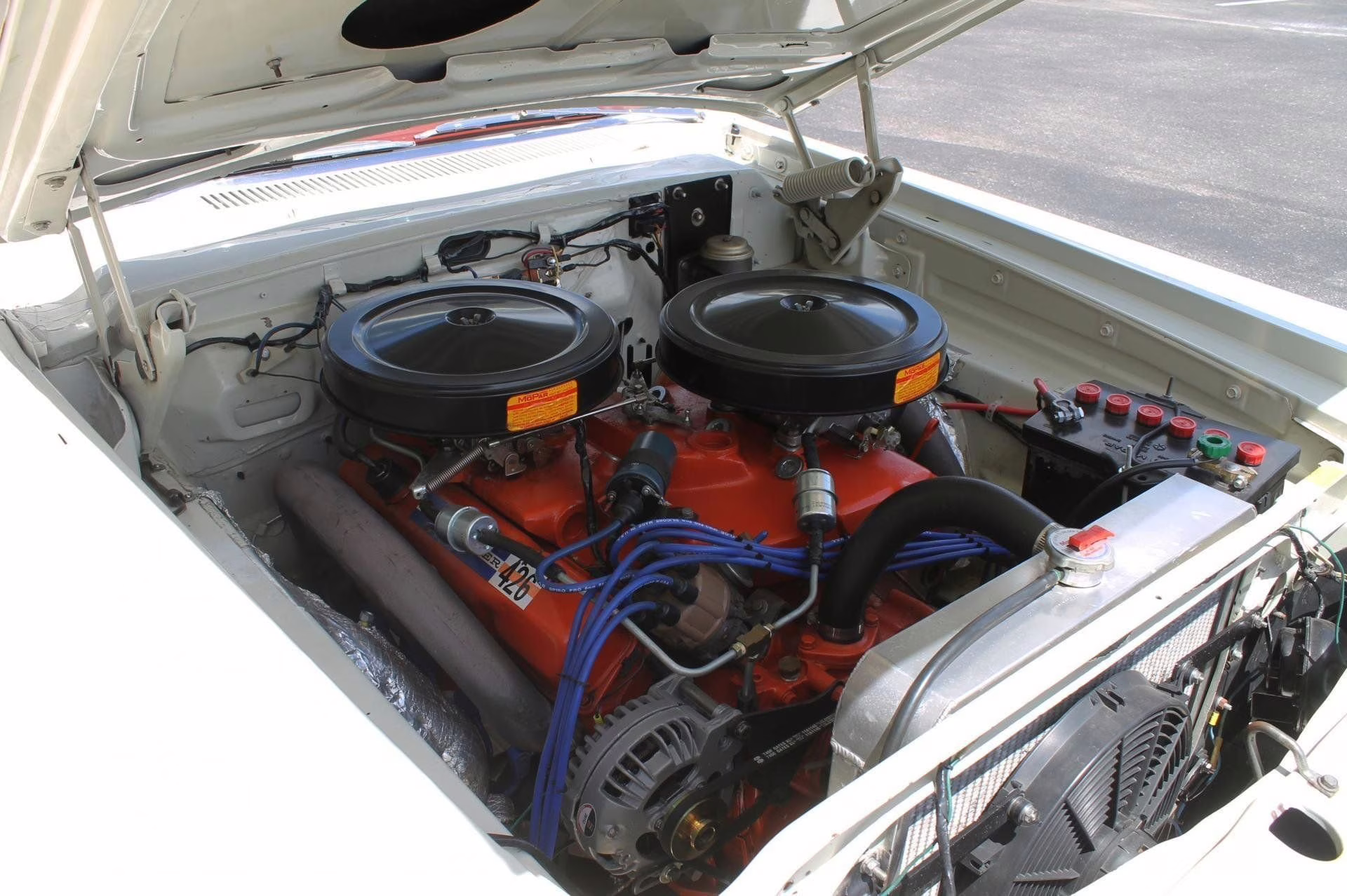 1964 White Dodge 440