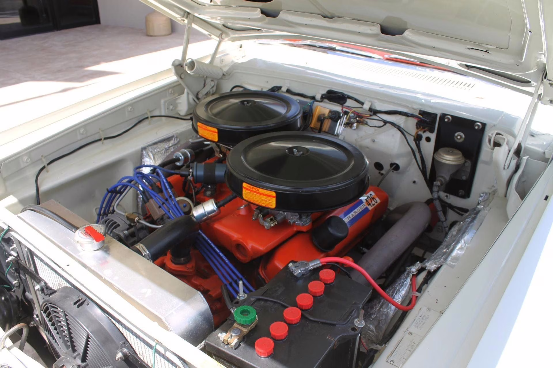 1964 White Dodge 440