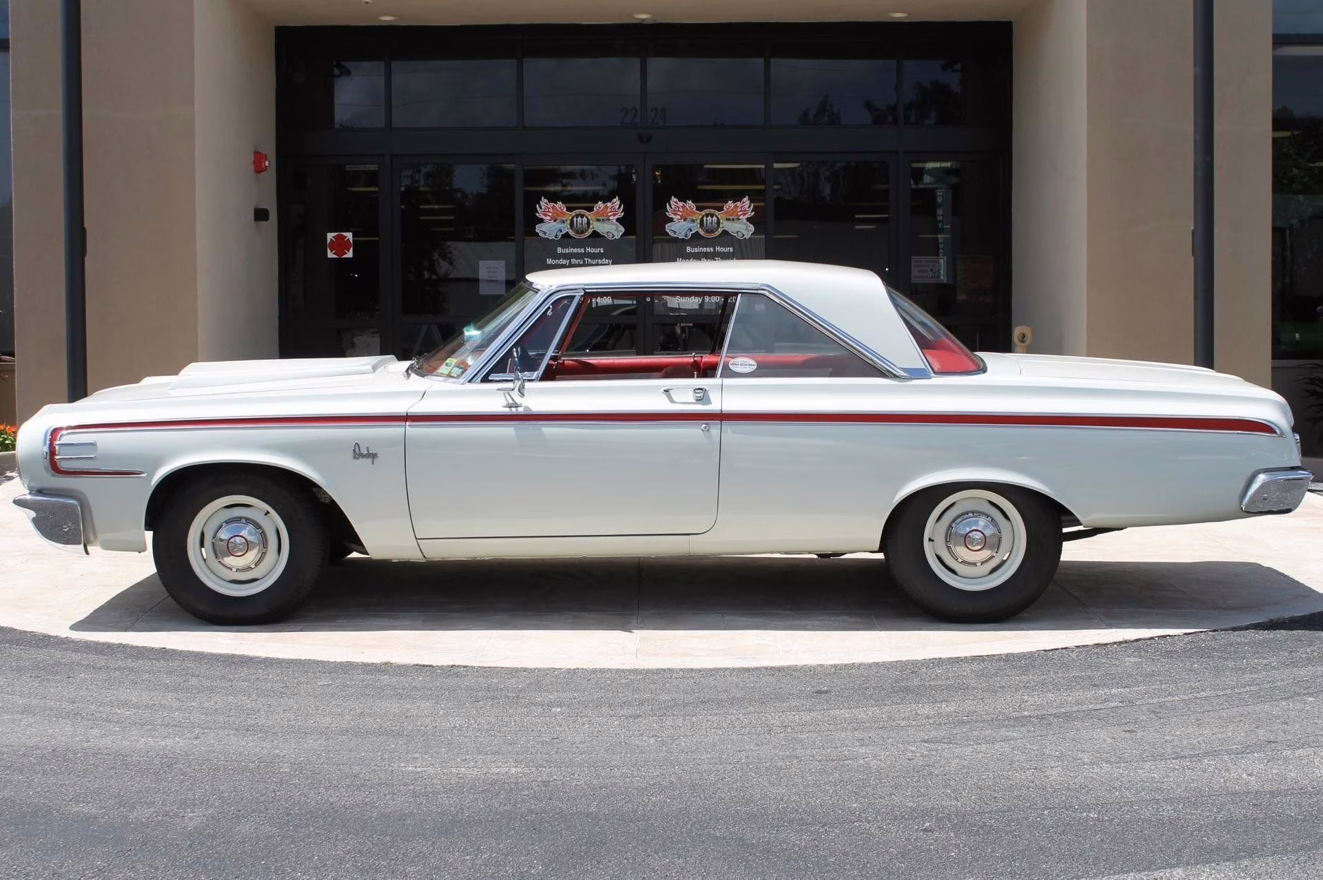 1964 White Dodge 440