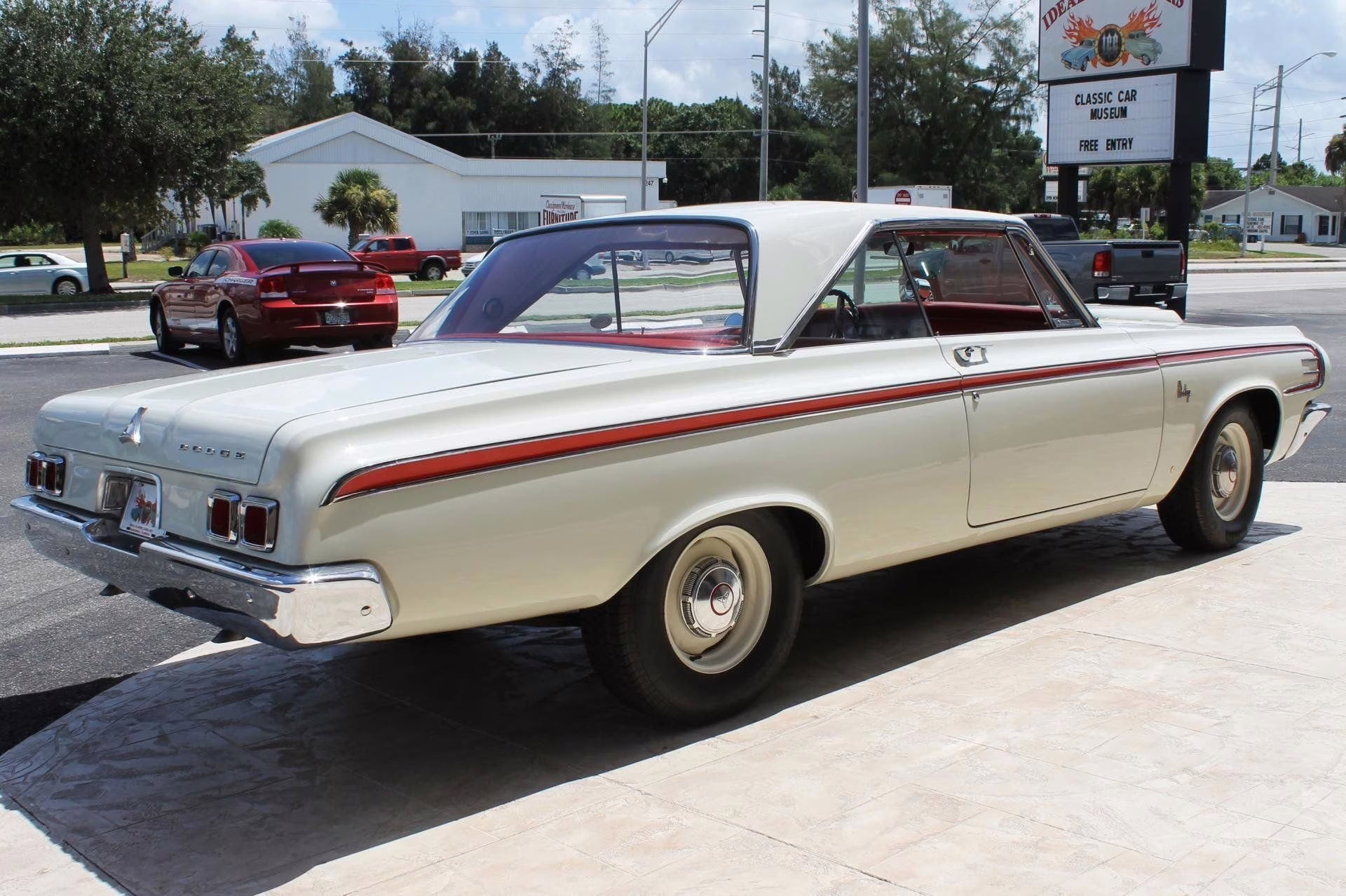 1964 White Dodge 440