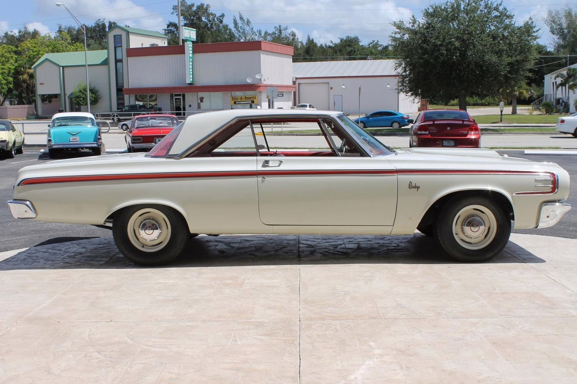 1964 White Dodge 440