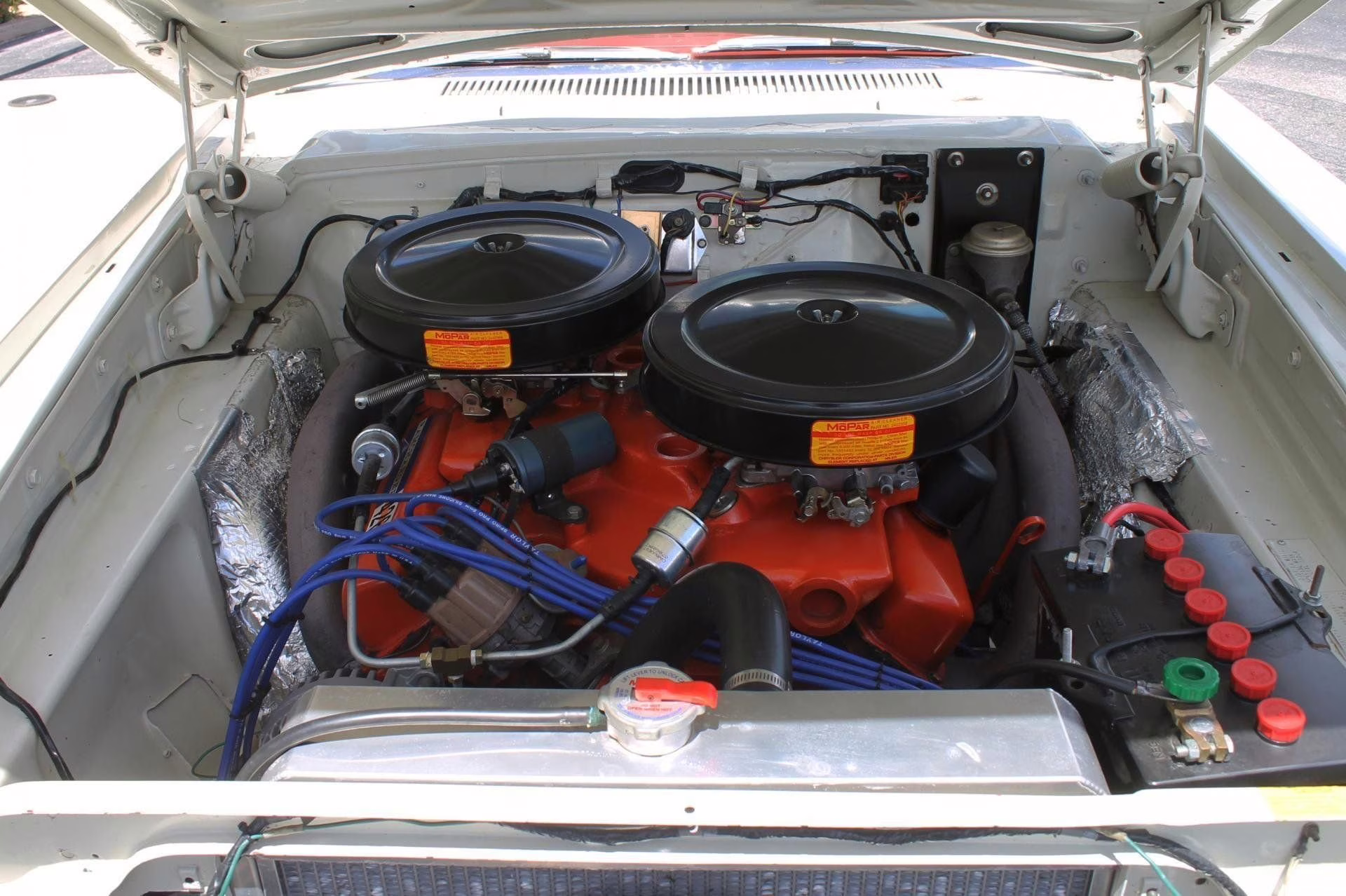 1964 White Dodge 440