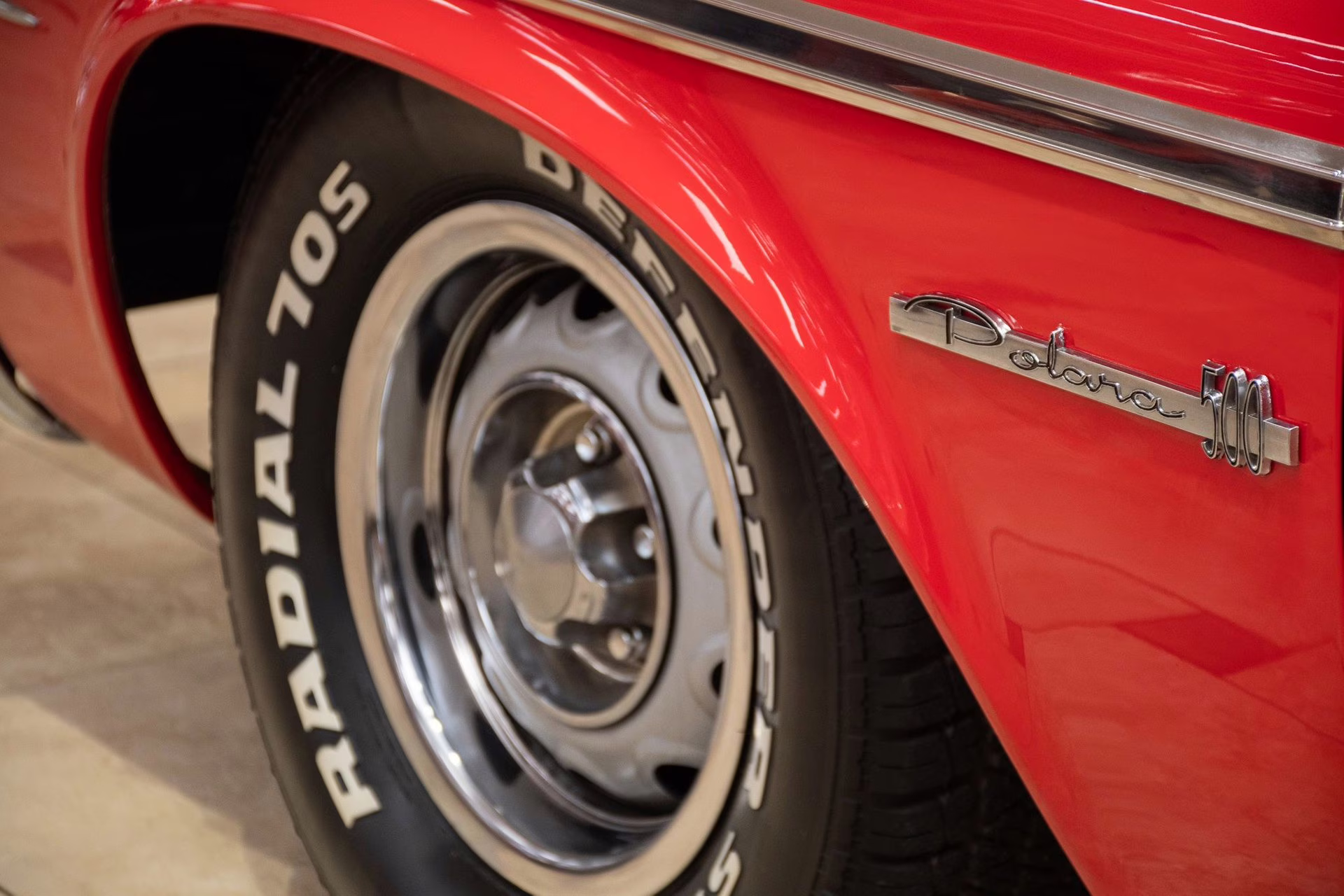 1964 Red Dodge Polara