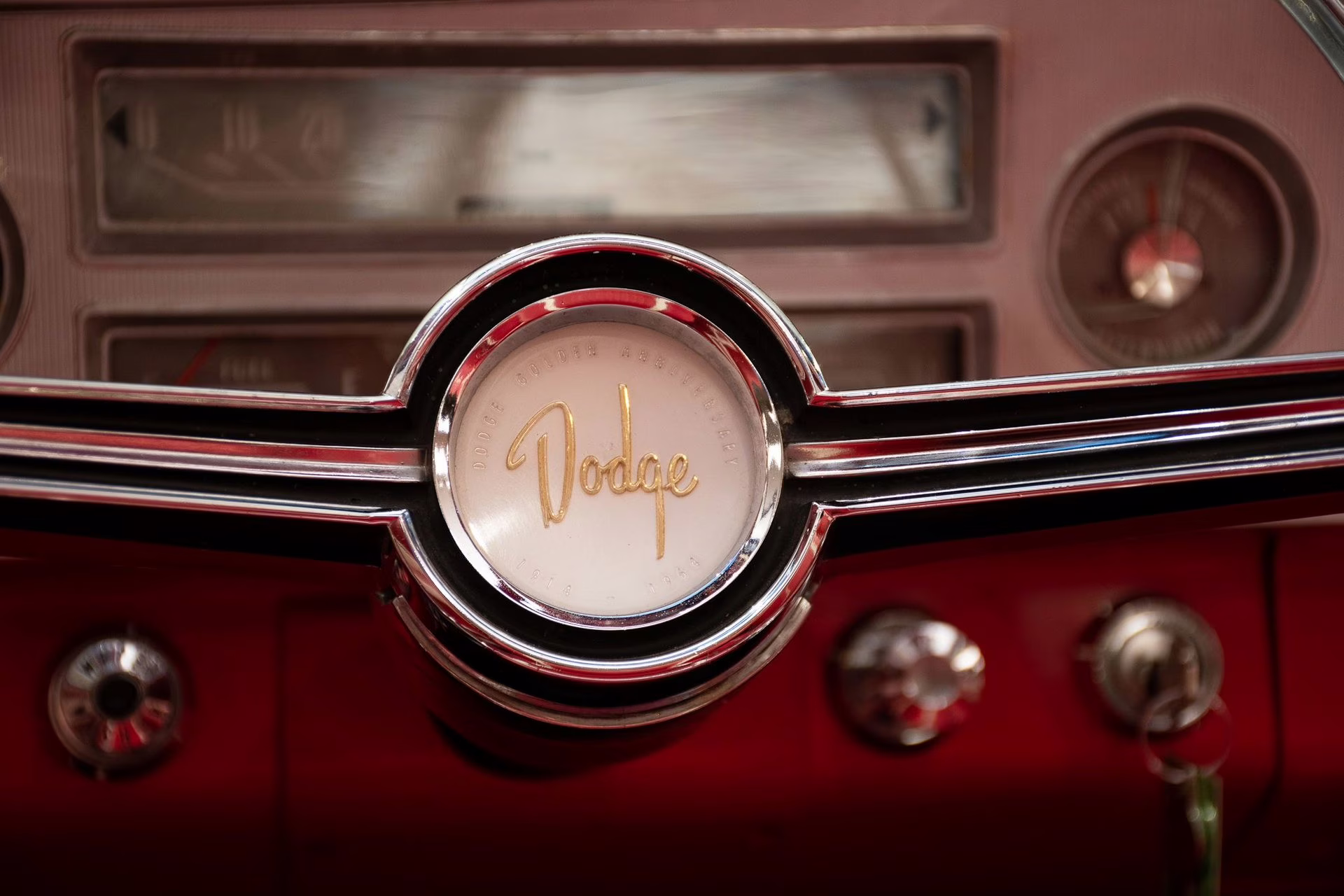 1964 Red Dodge Polara