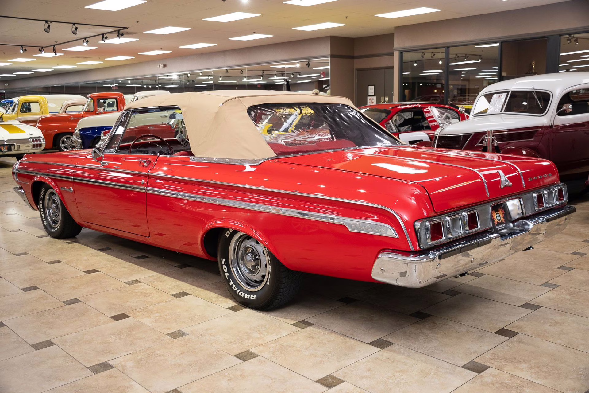 1964 Red Dodge Polara
