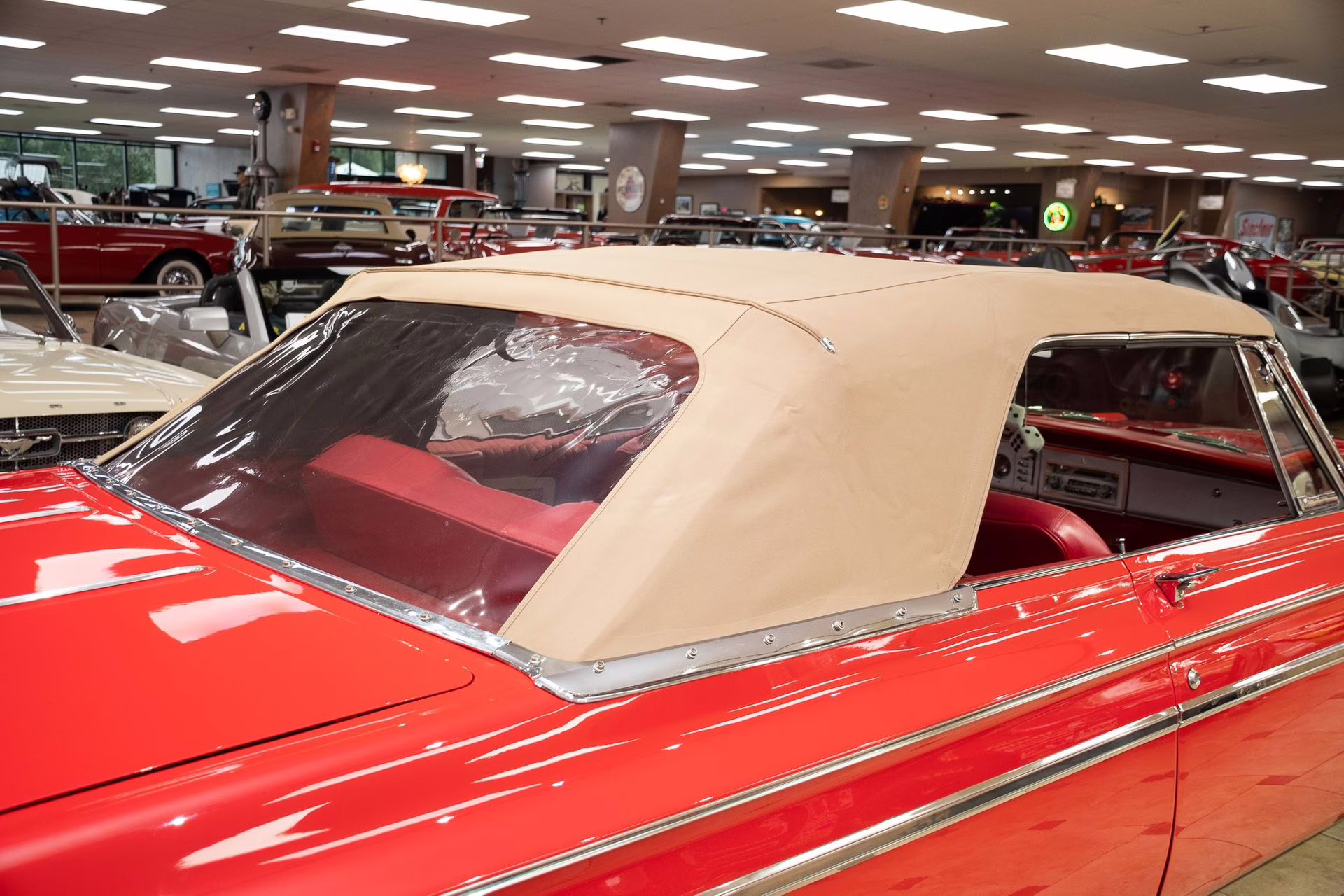 1964 Red Dodge Polara