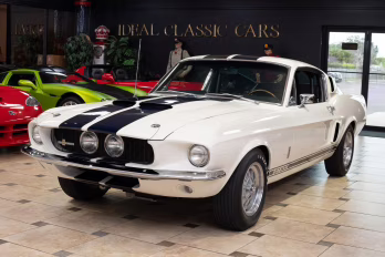 1967 Wimbledon White Ford Mustang
