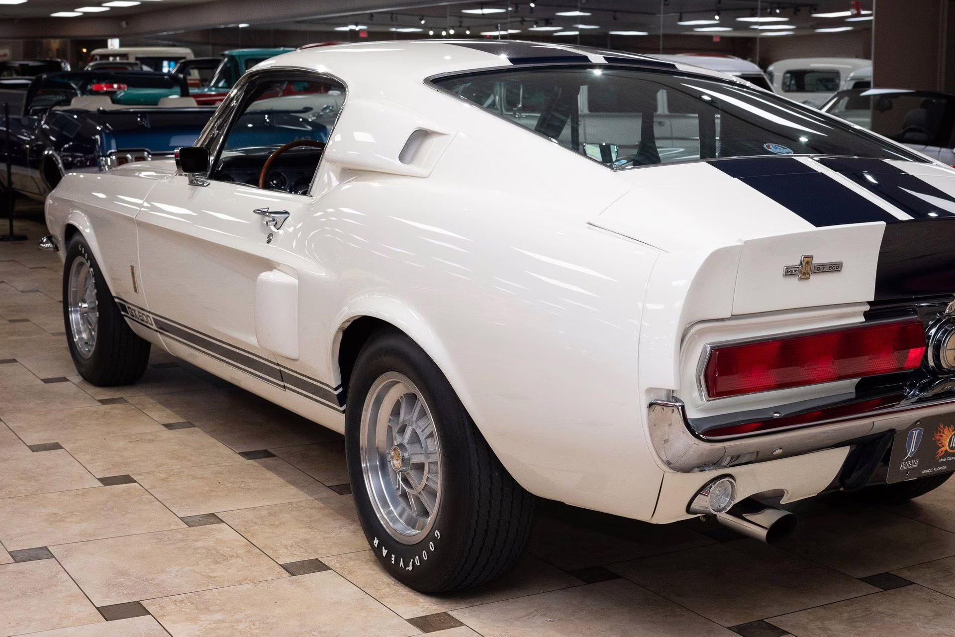 1967 Wimbledon White Ford Mustang