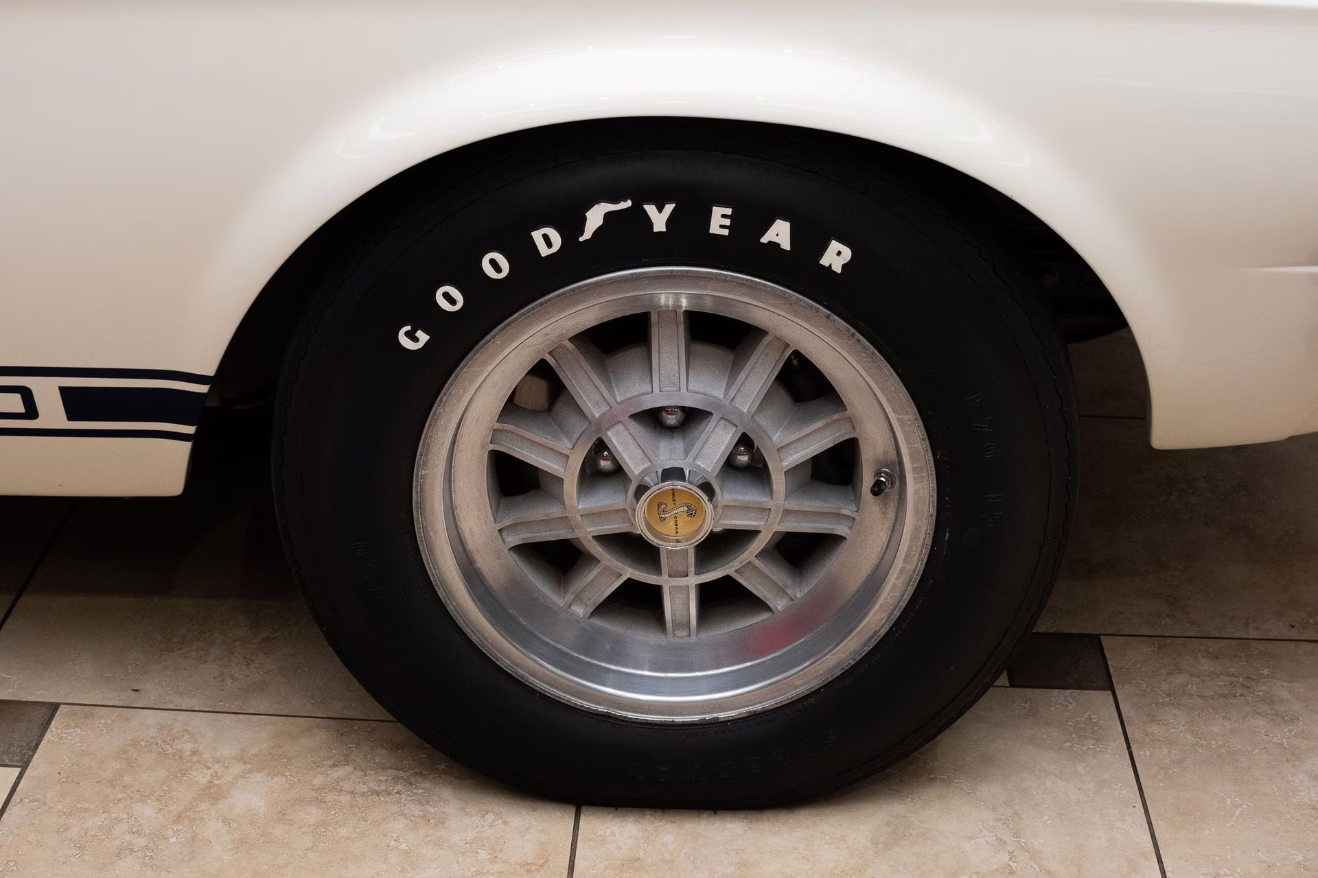 1967 Wimbledon White Ford Mustang