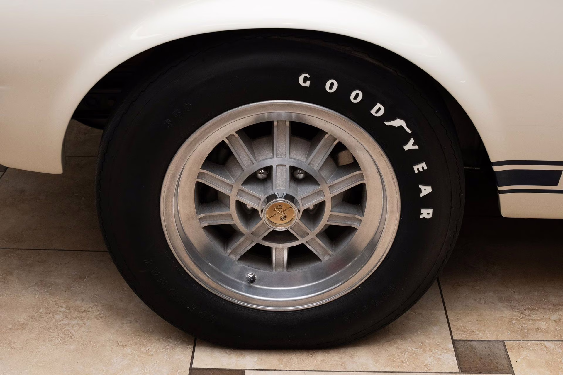 1967 Wimbledon White Ford Mustang