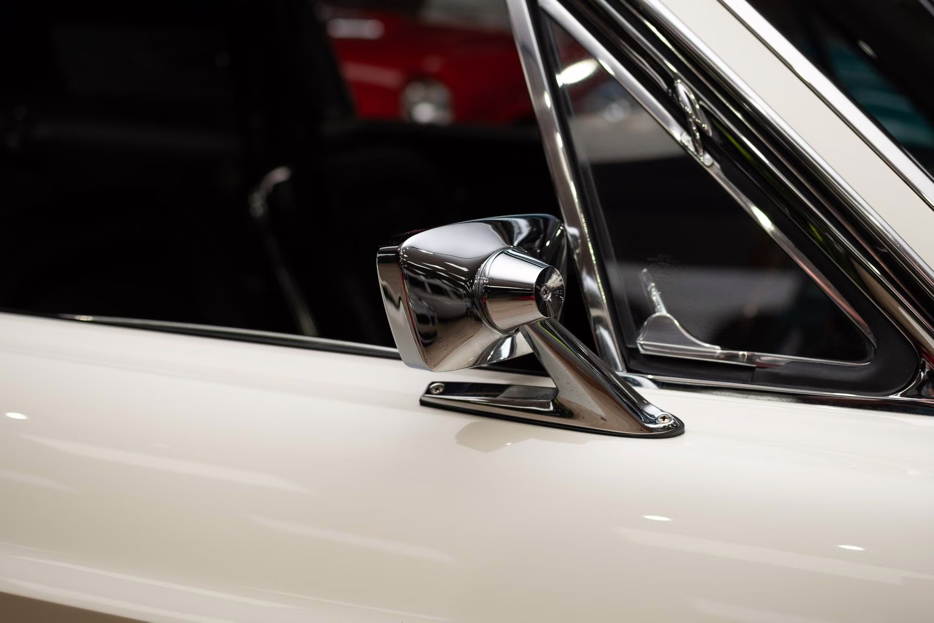 1967 Wimbledon White Ford Mustang