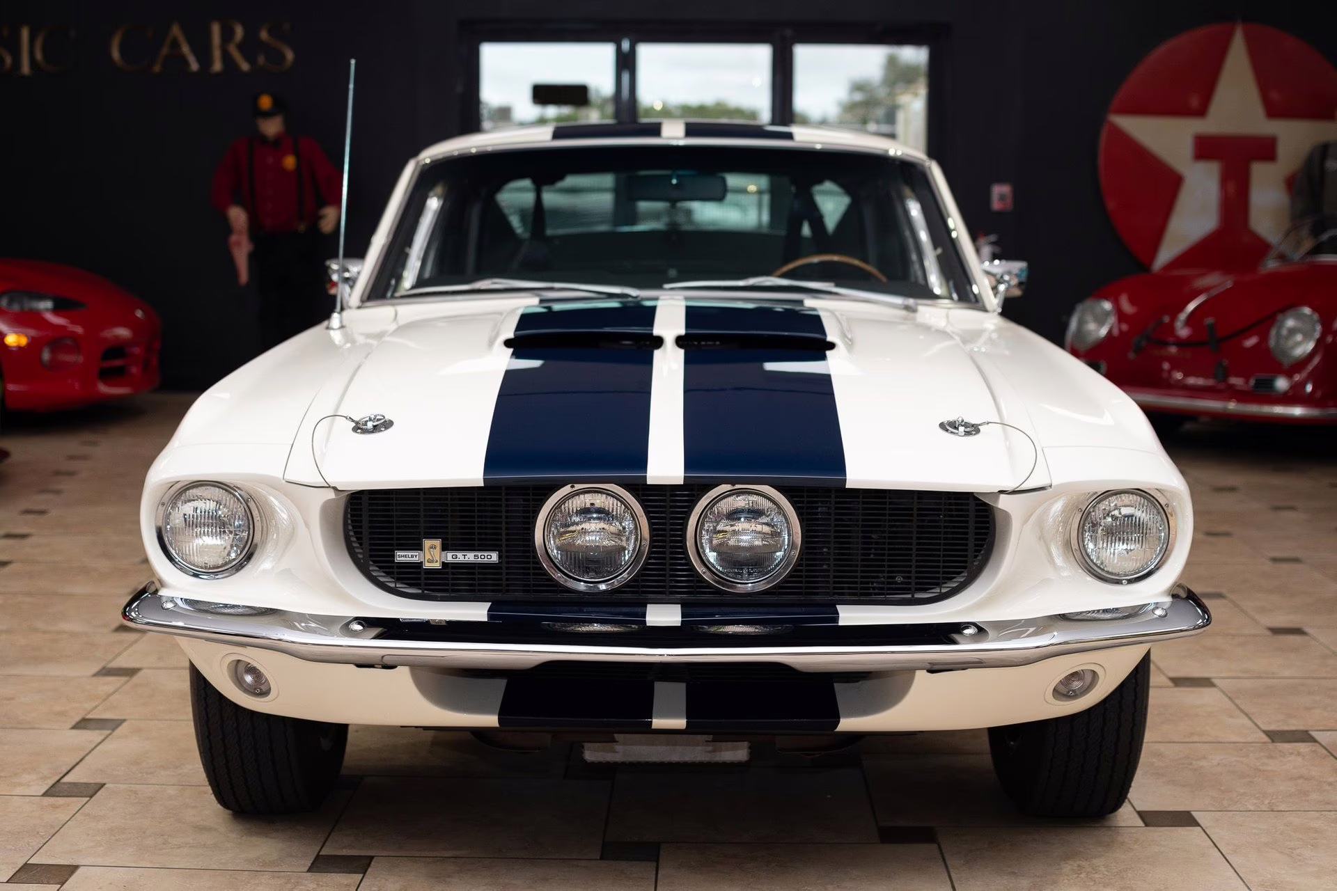1967 Wimbledon White Ford Mustang