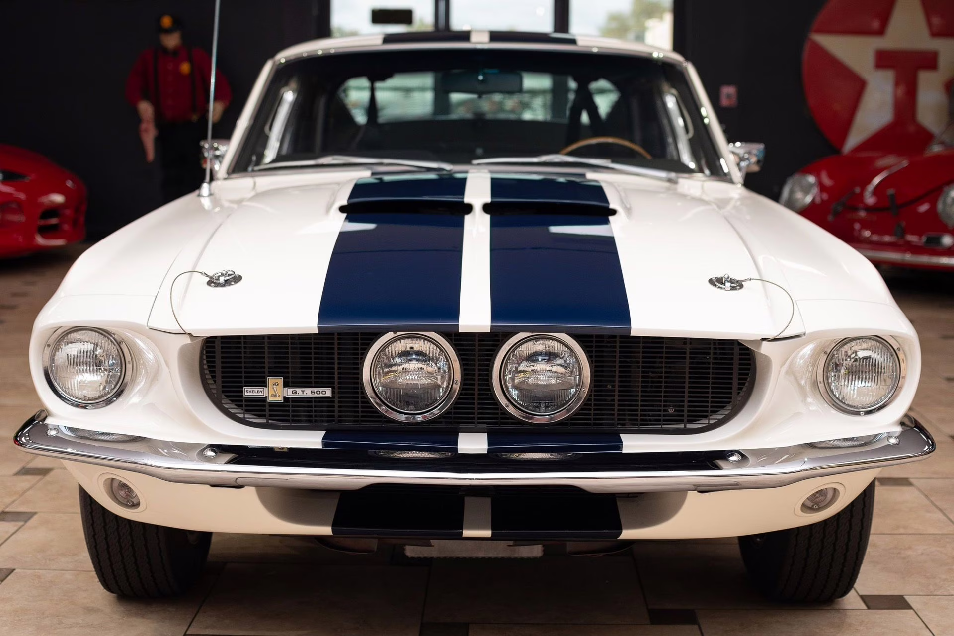 1967 Wimbledon White Ford Mustang