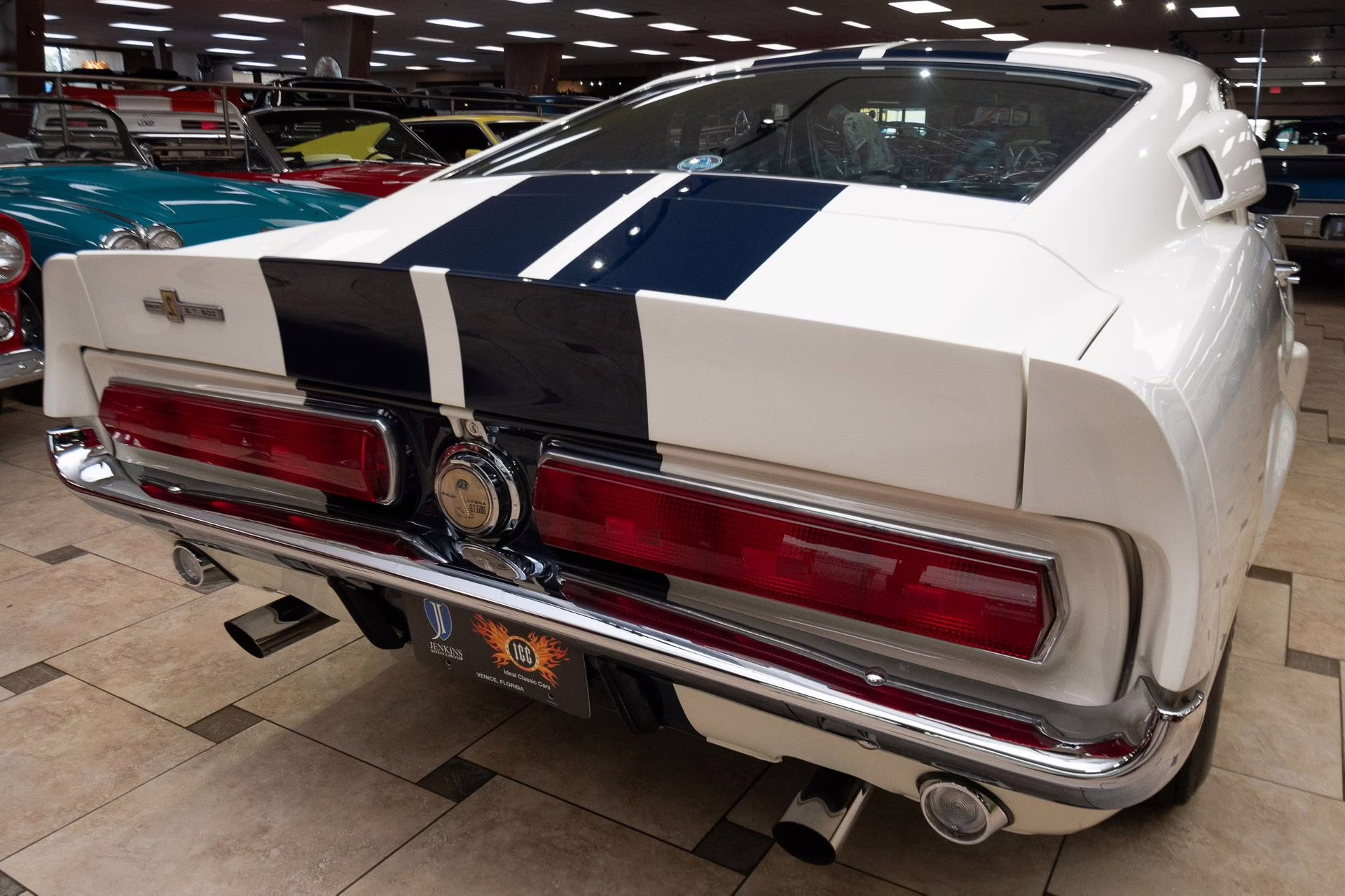 1967 Wimbledon White Ford Mustang