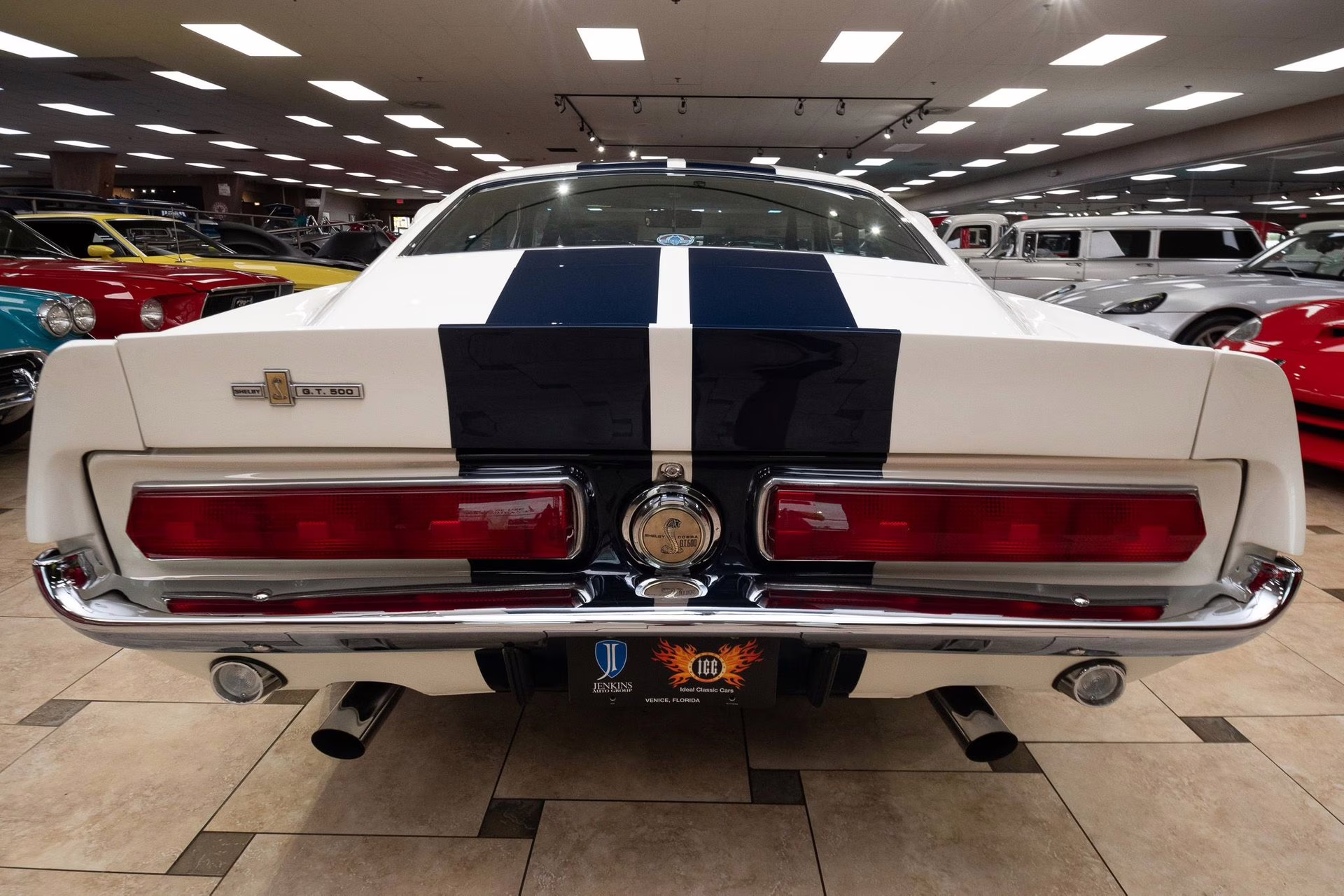 1967 Wimbledon White Ford Mustang