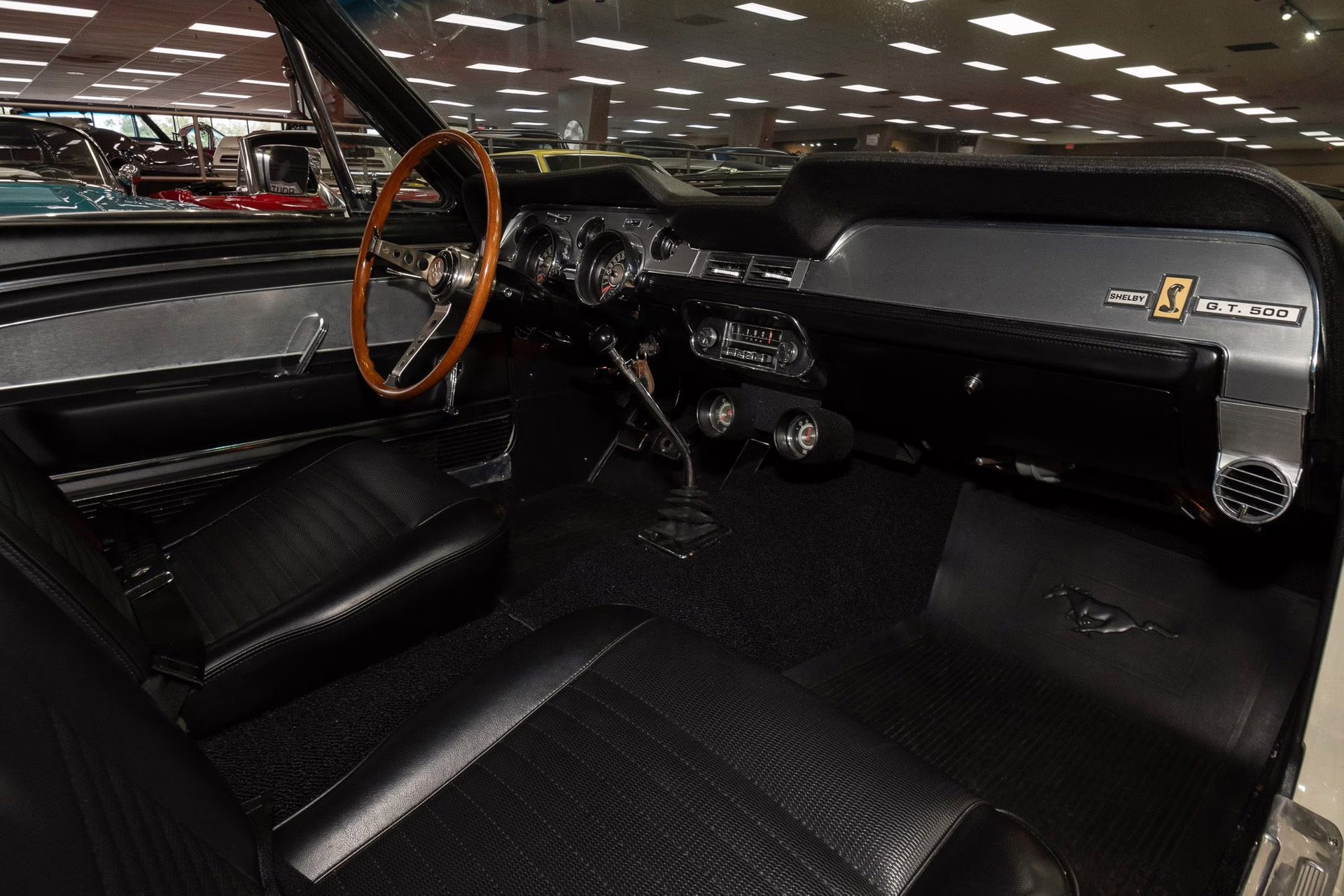 1967 Wimbledon White Ford Mustang