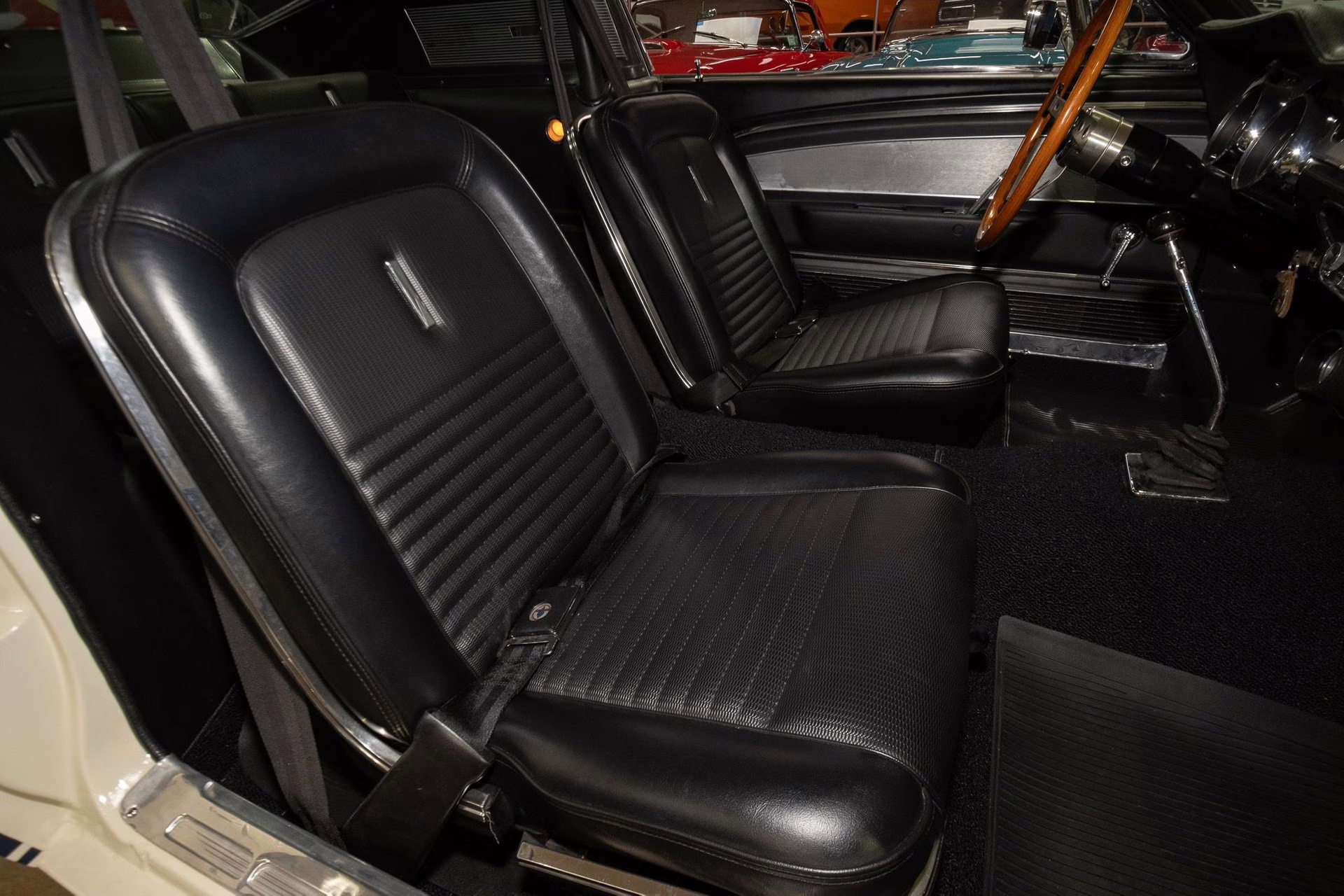 1967 Wimbledon White Ford Mustang