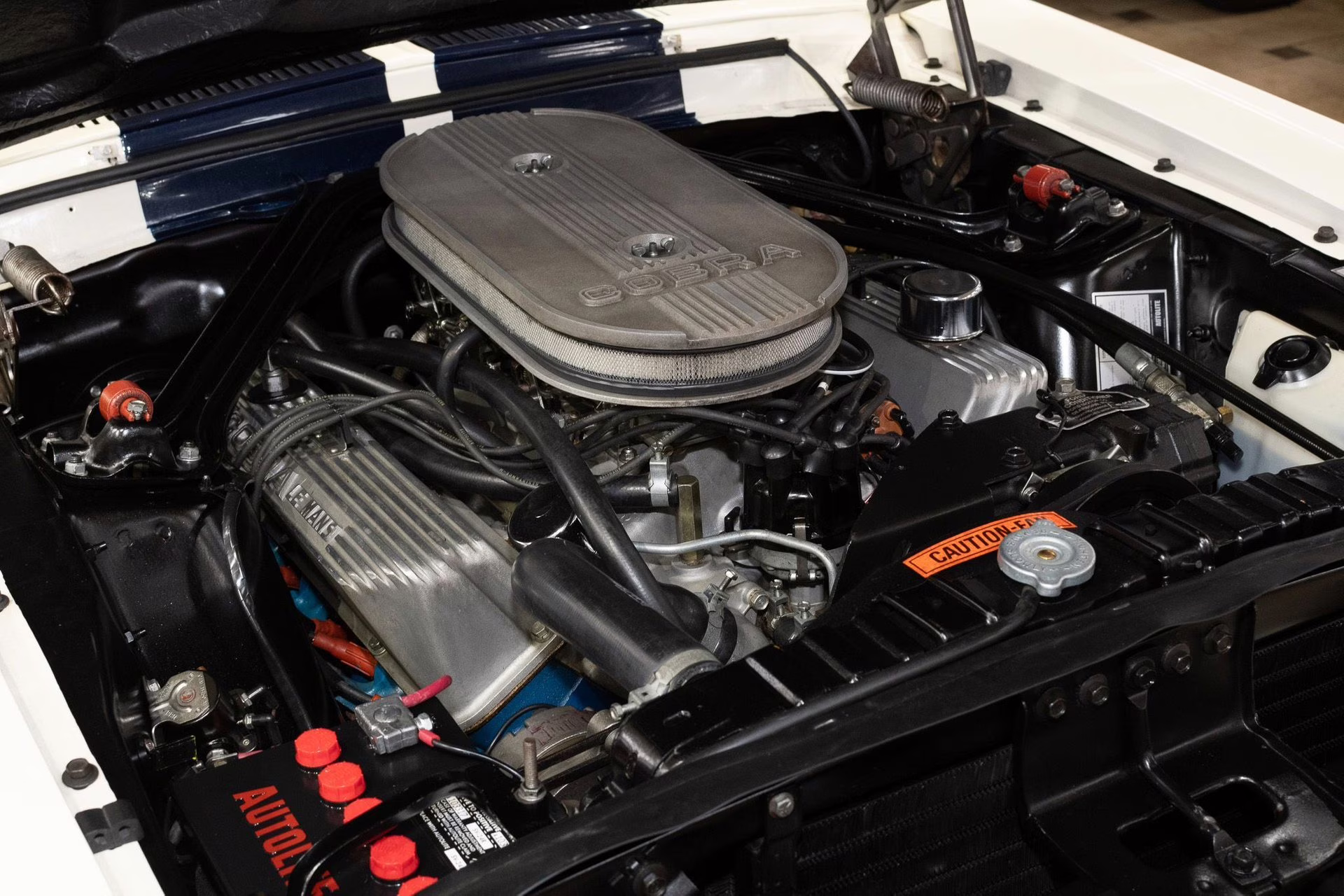 1967 Wimbledon White Ford Mustang