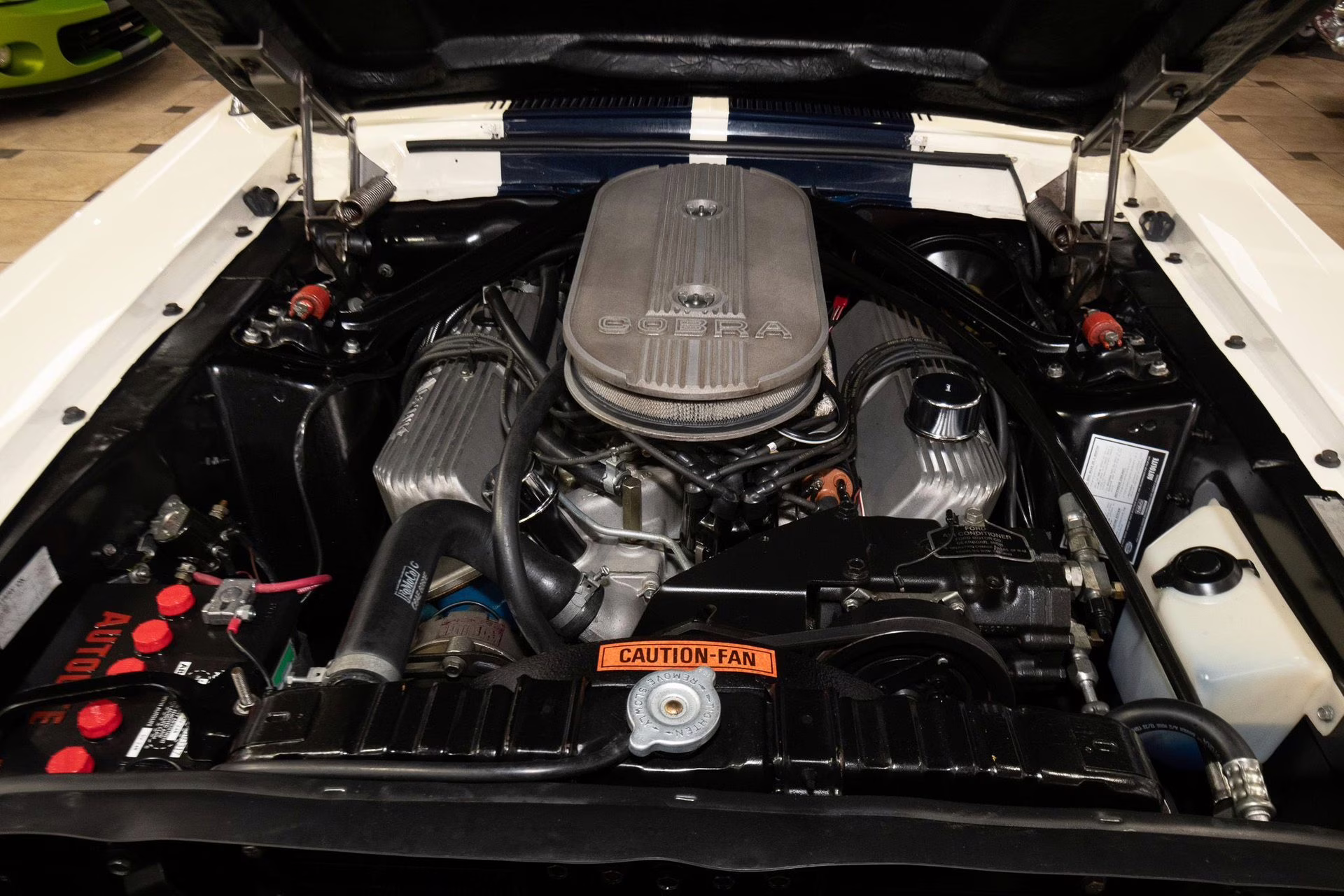 1967 Wimbledon White Ford Mustang