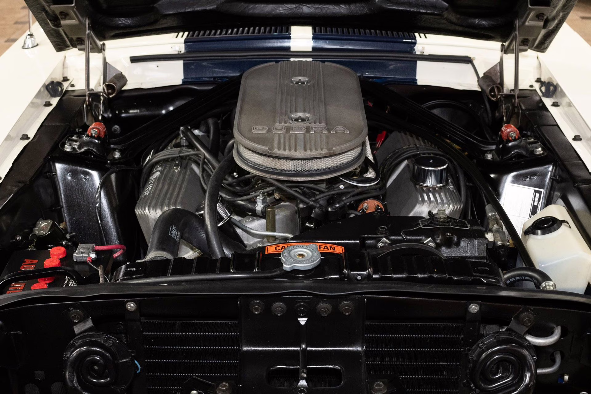 1967 Wimbledon White Ford Mustang